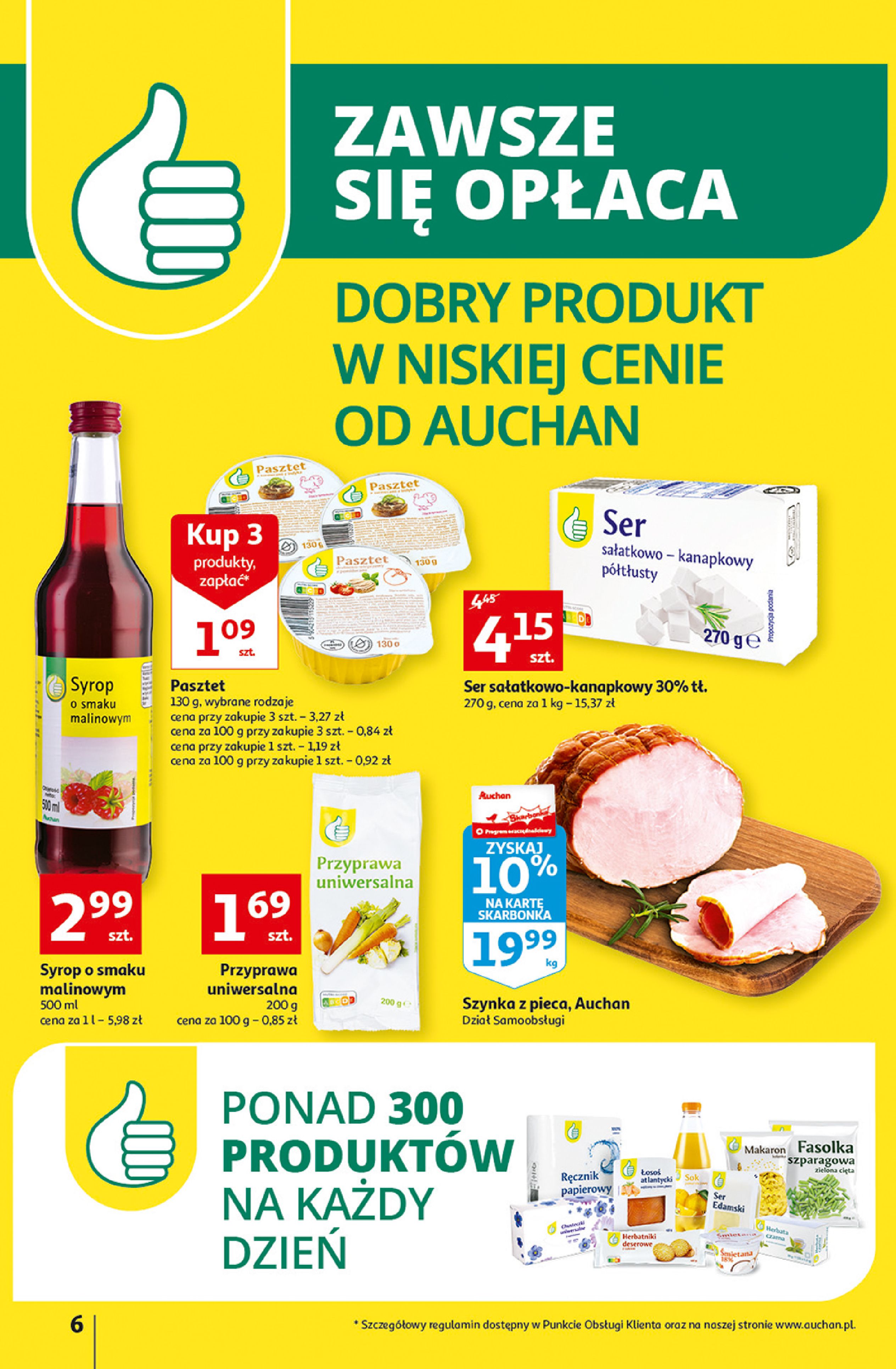 Gazetka Auchan: Gazetka Auchan - przeKORZYŚCI cenowe 22-28.09. 2022-09-22 page-6