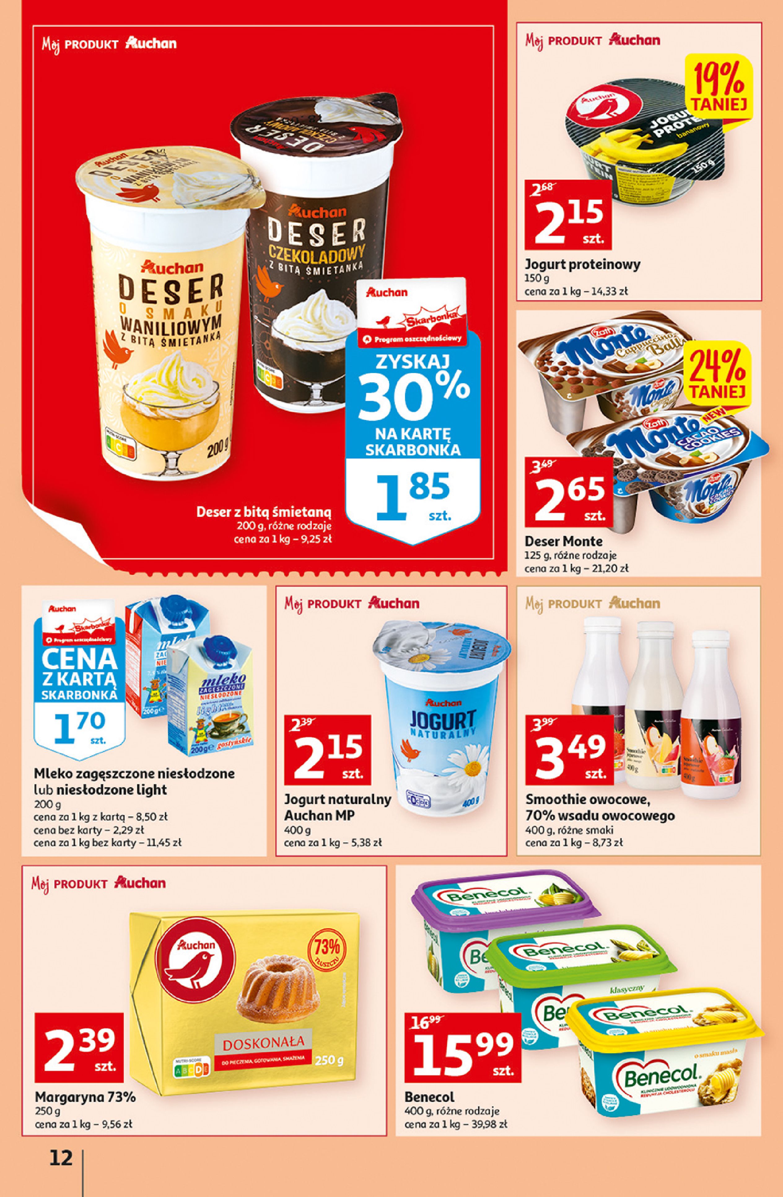 Gazetka Auchan: Gazetka Auchan - przeKORZYŚCI cenowe 22-28.09. 2022-09-22 page-12