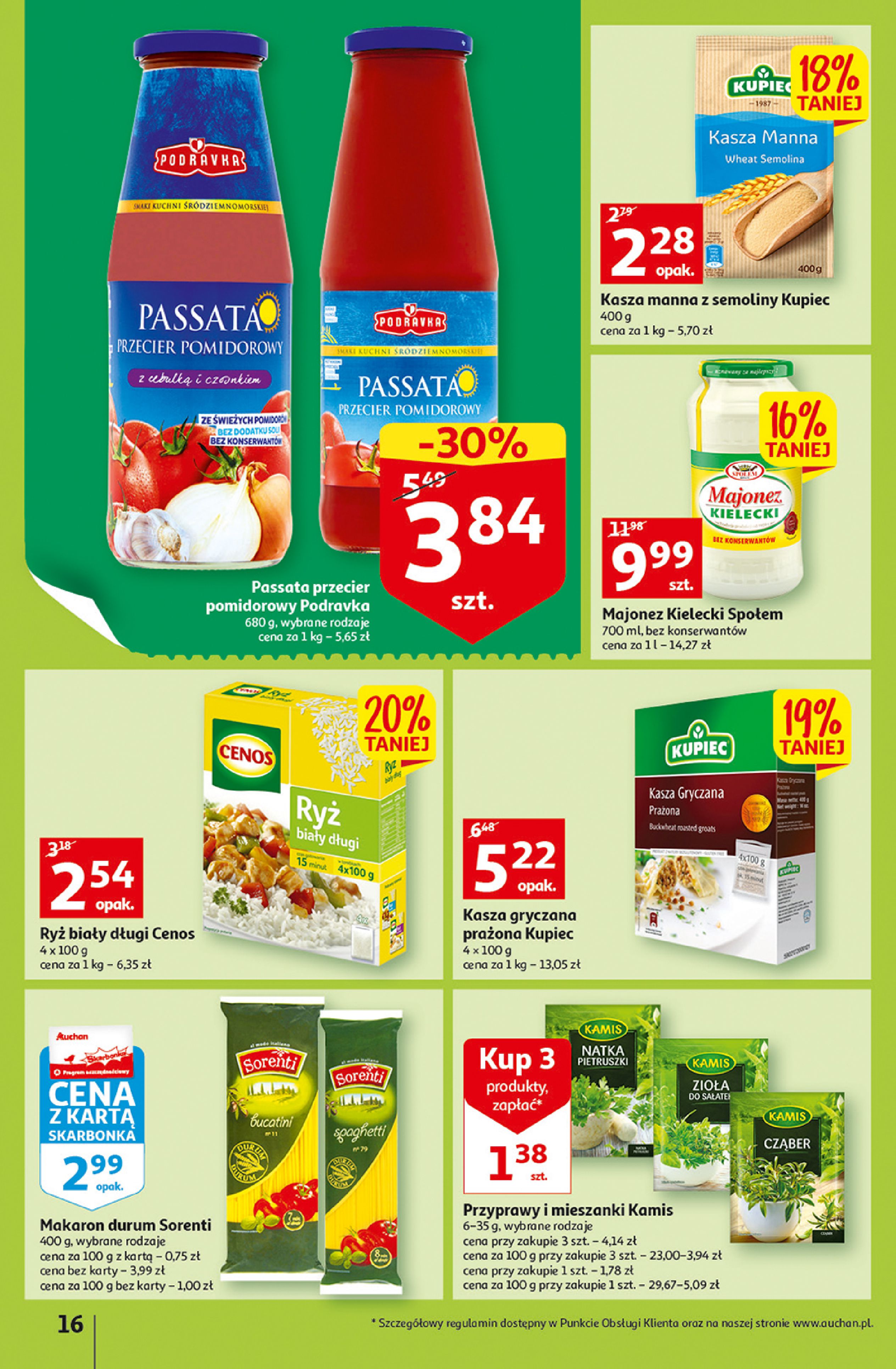 Gazetka Auchan: Gazetka Auchan - przeKORZYŚCI cenowe 22-28.09. 2022-09-22 page-16