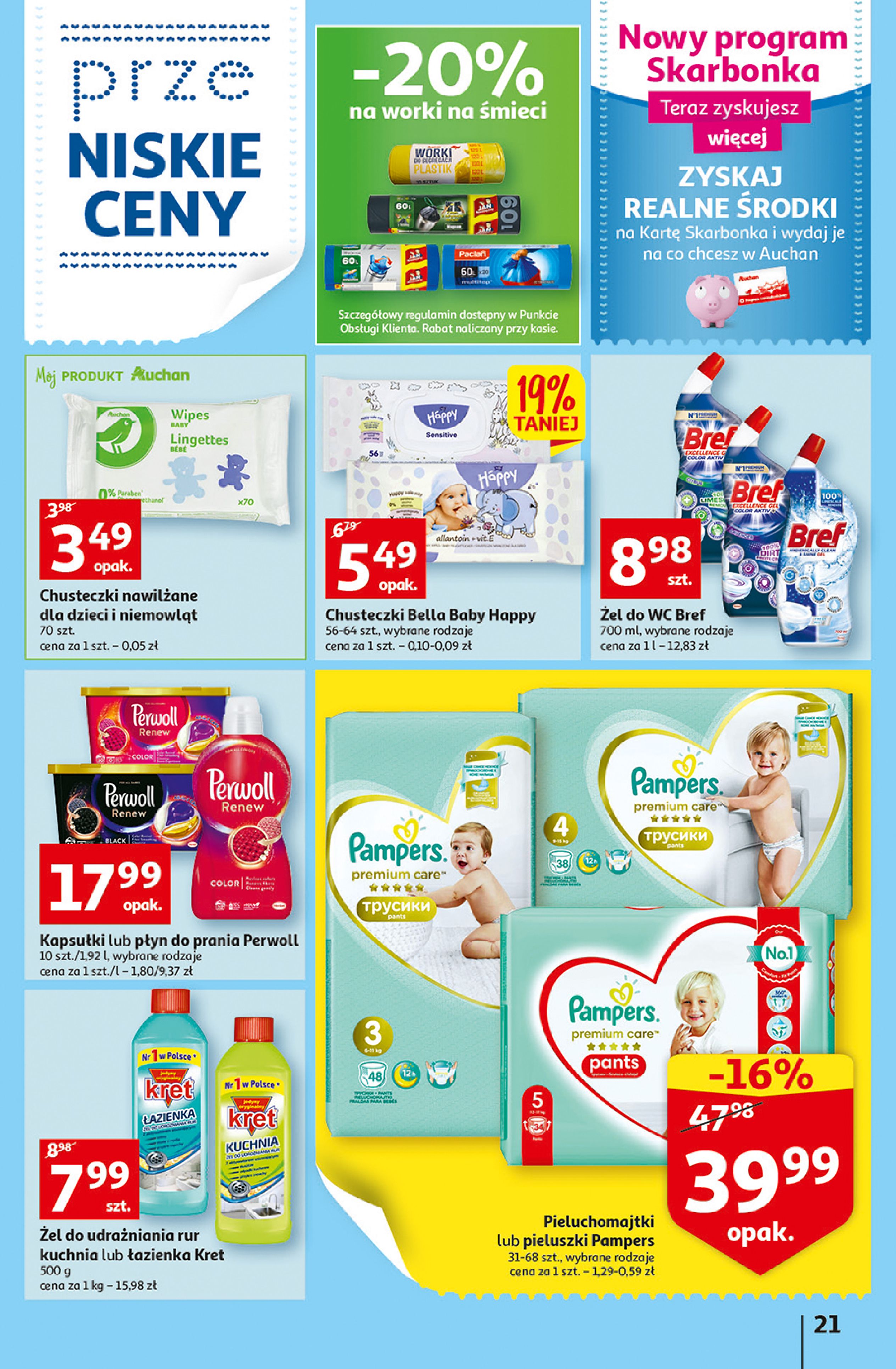 Gazetka Auchan: Gazetka Auchan - przeKORZYŚCI cenowe 22-28.09. 2022-09-22 page-21