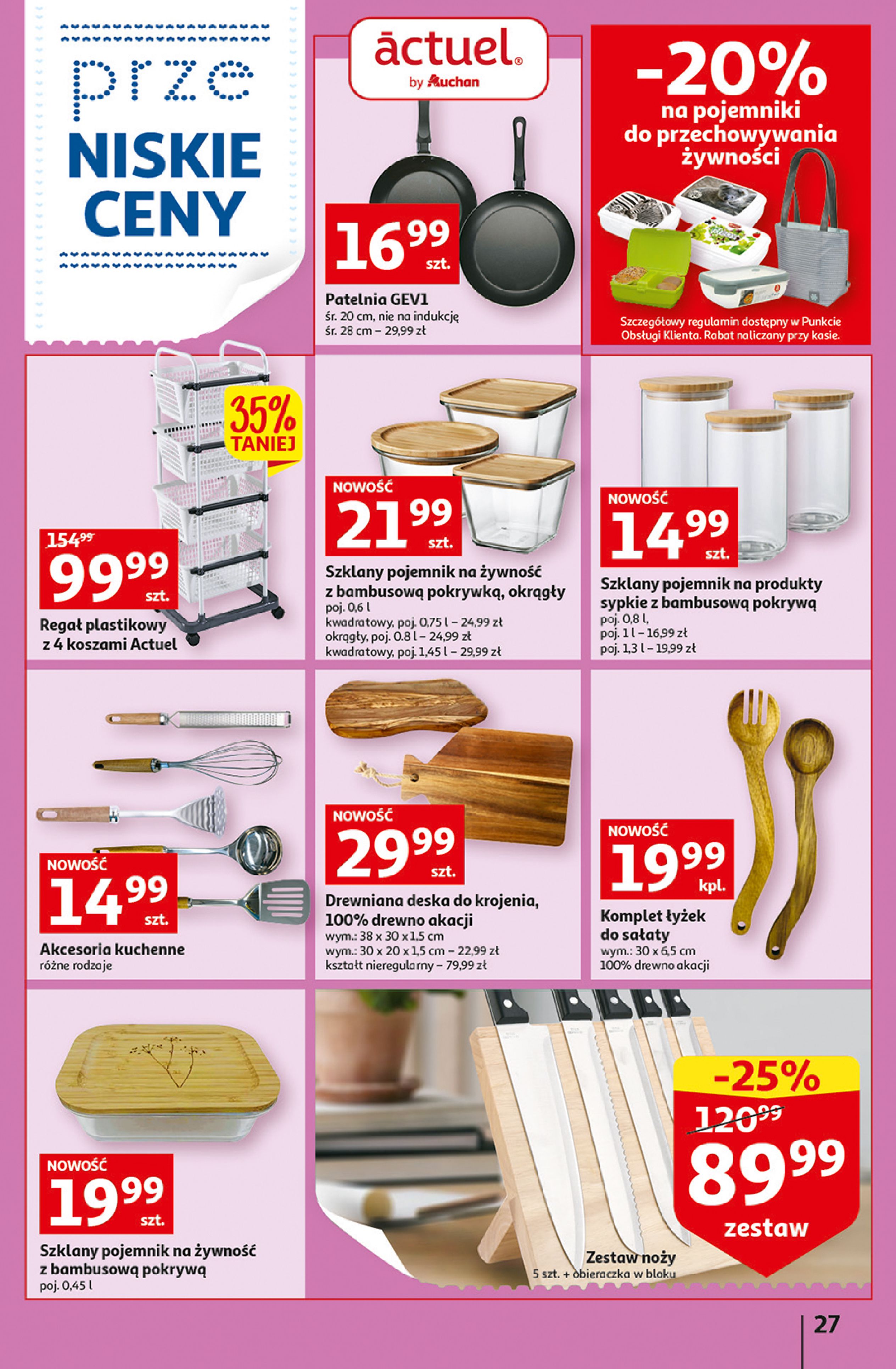 Gazetka Auchan: Gazetka Auchan - przeKORZYŚCI cenowe 22-28.09. 2022-09-22 page-27