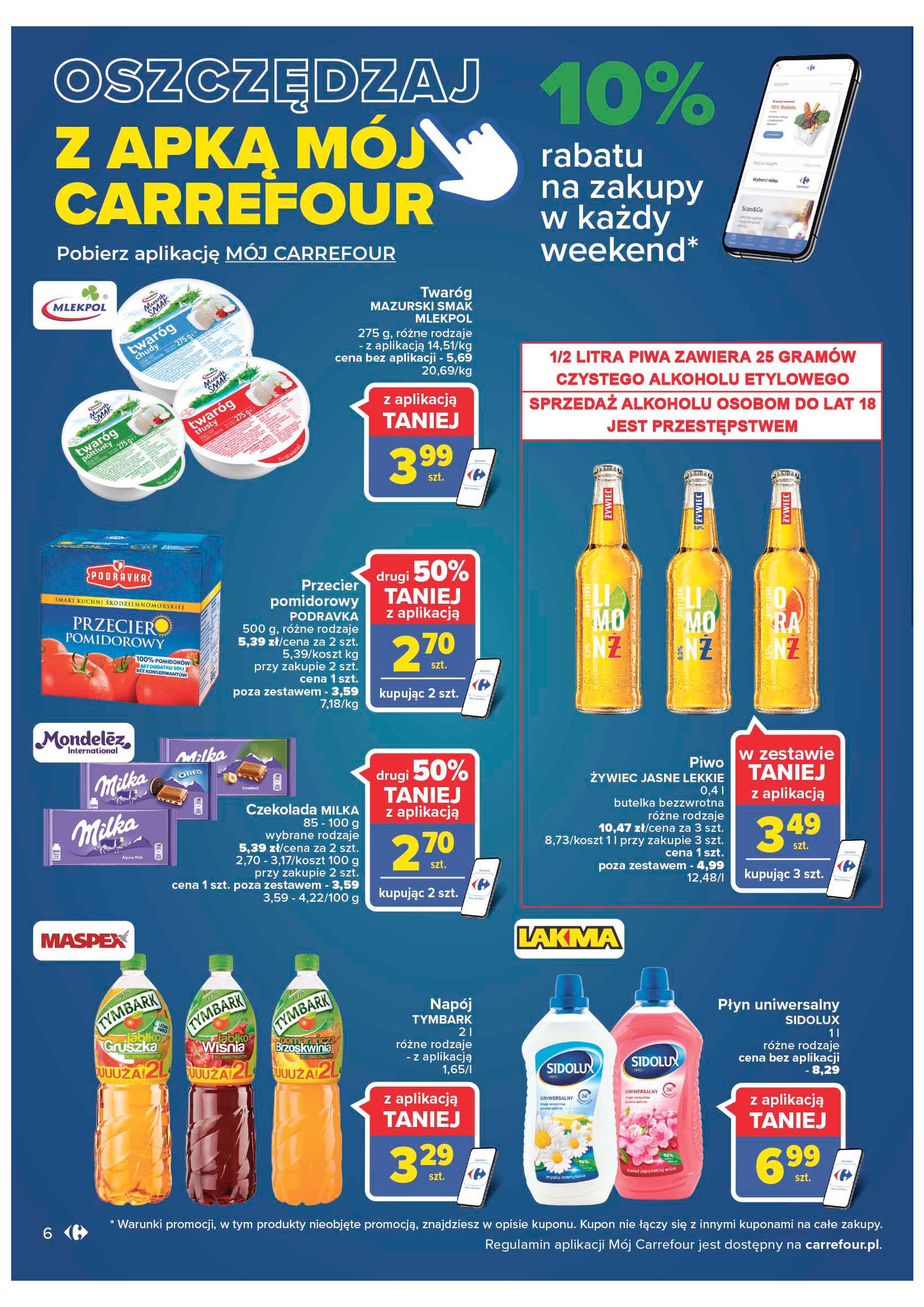 Gazetka Carrefour: Gazetka Carrefour - Smacznie, letnio i zdrowo 2022-08-02 page-6
