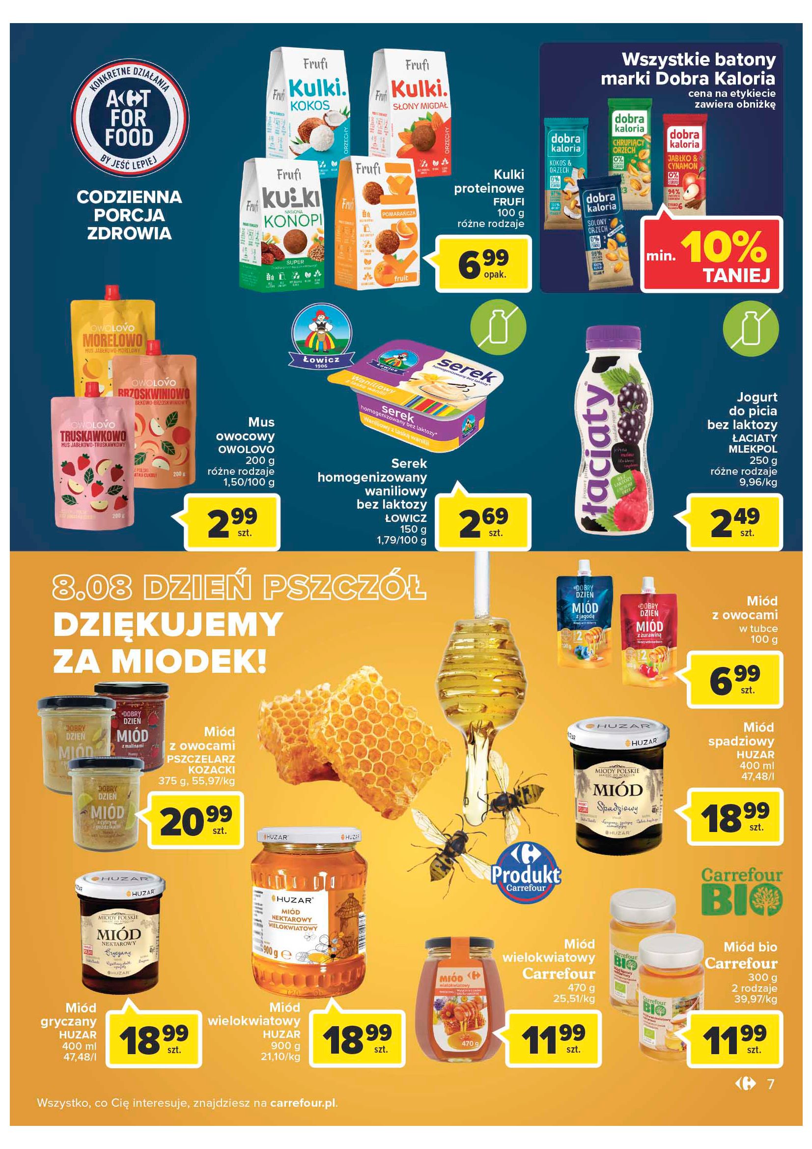 Gazetka Carrefour: Gazetka Carrefour - Smacznie, letnio i zdrowo 2022-08-02 page-7