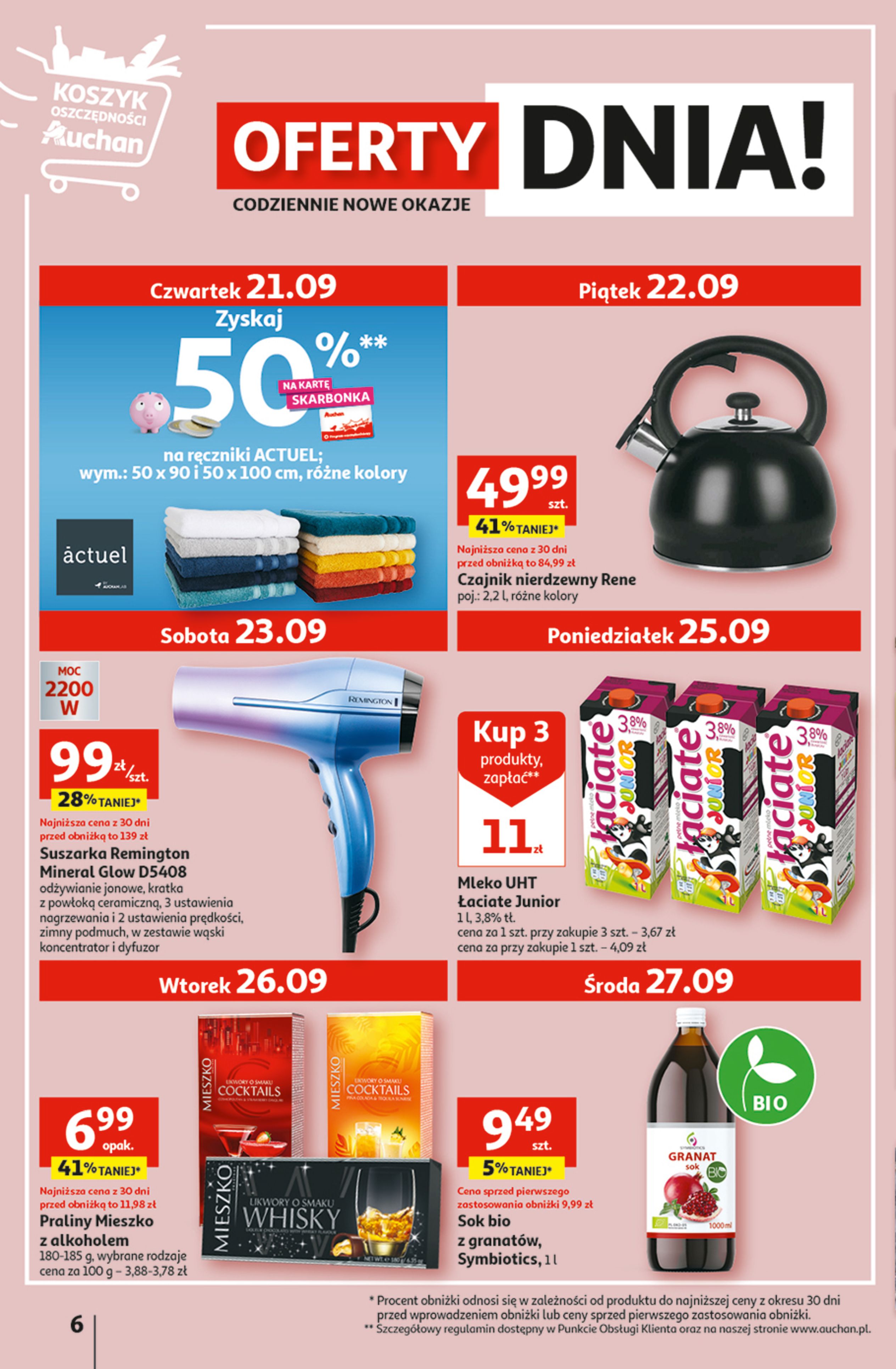 Gazetka Auchan: Gazetka Auchan - koszyk oszczędności 2023-09-21 page-6