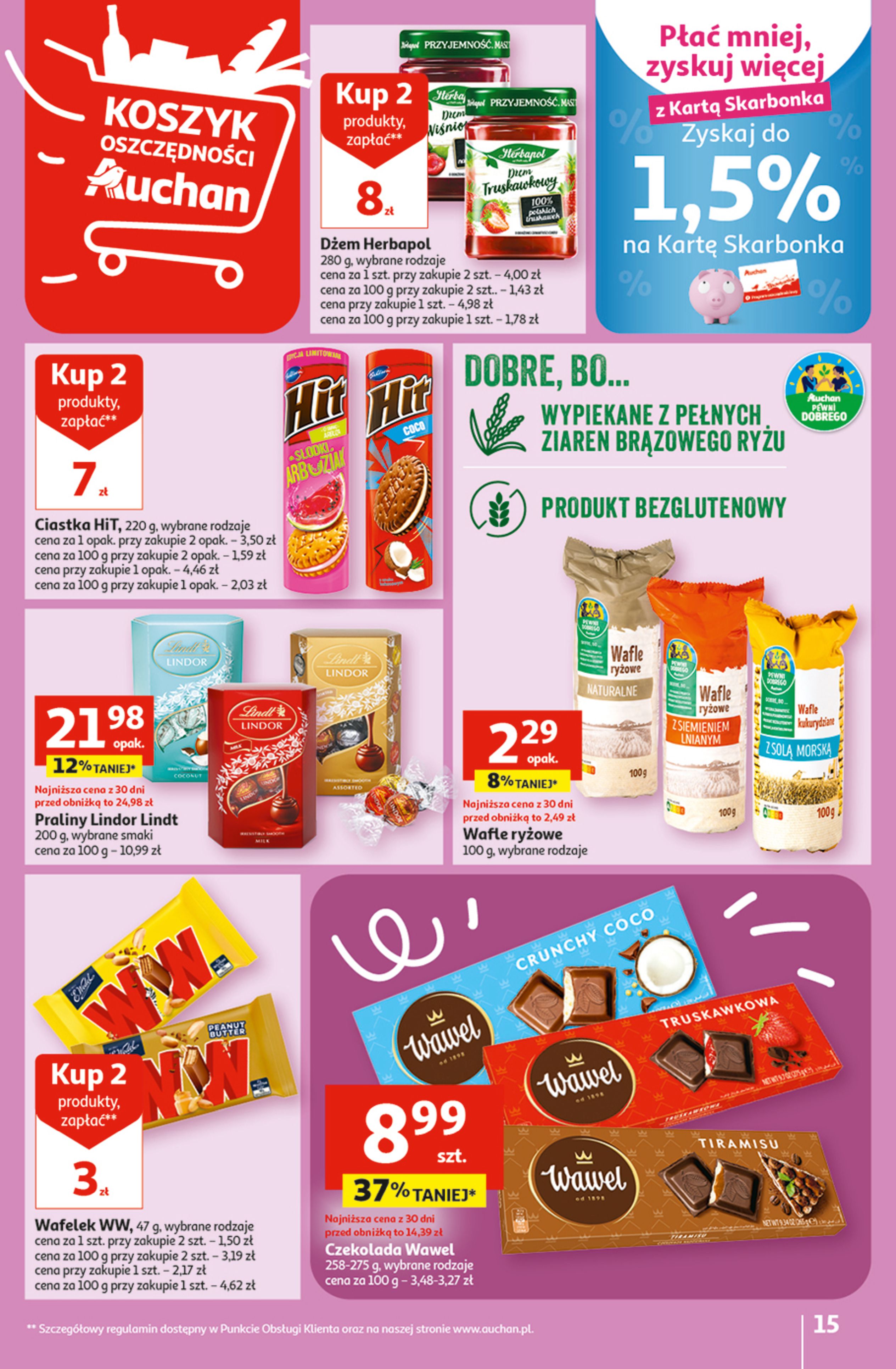 Gazetka Auchan: Gazetka Auchan - koszyk oszczędności 2023-09-21 page-15