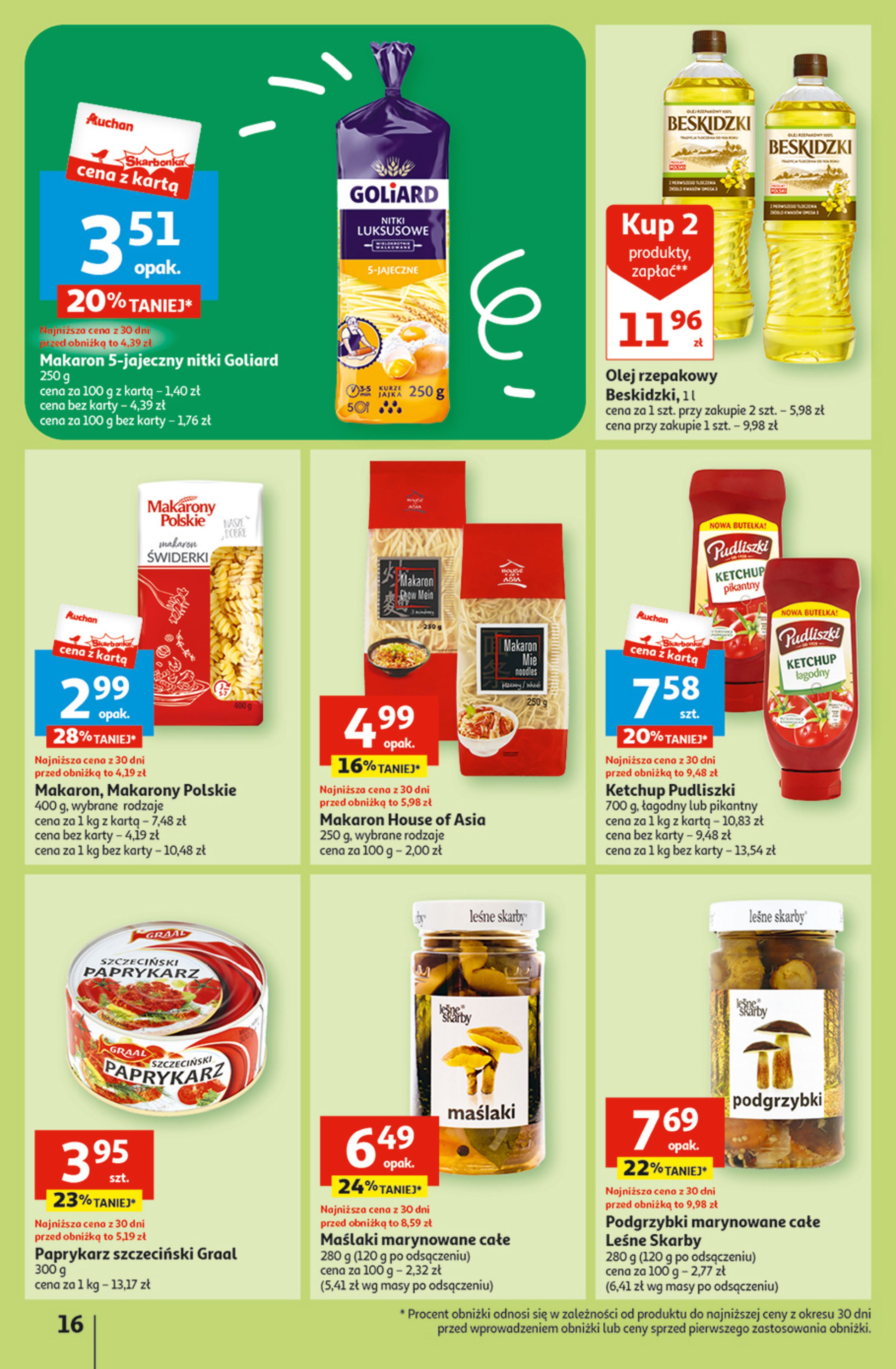Gazetka Auchan: Gazetka Auchan - koszyk oszczędności 2023-09-21 page-16