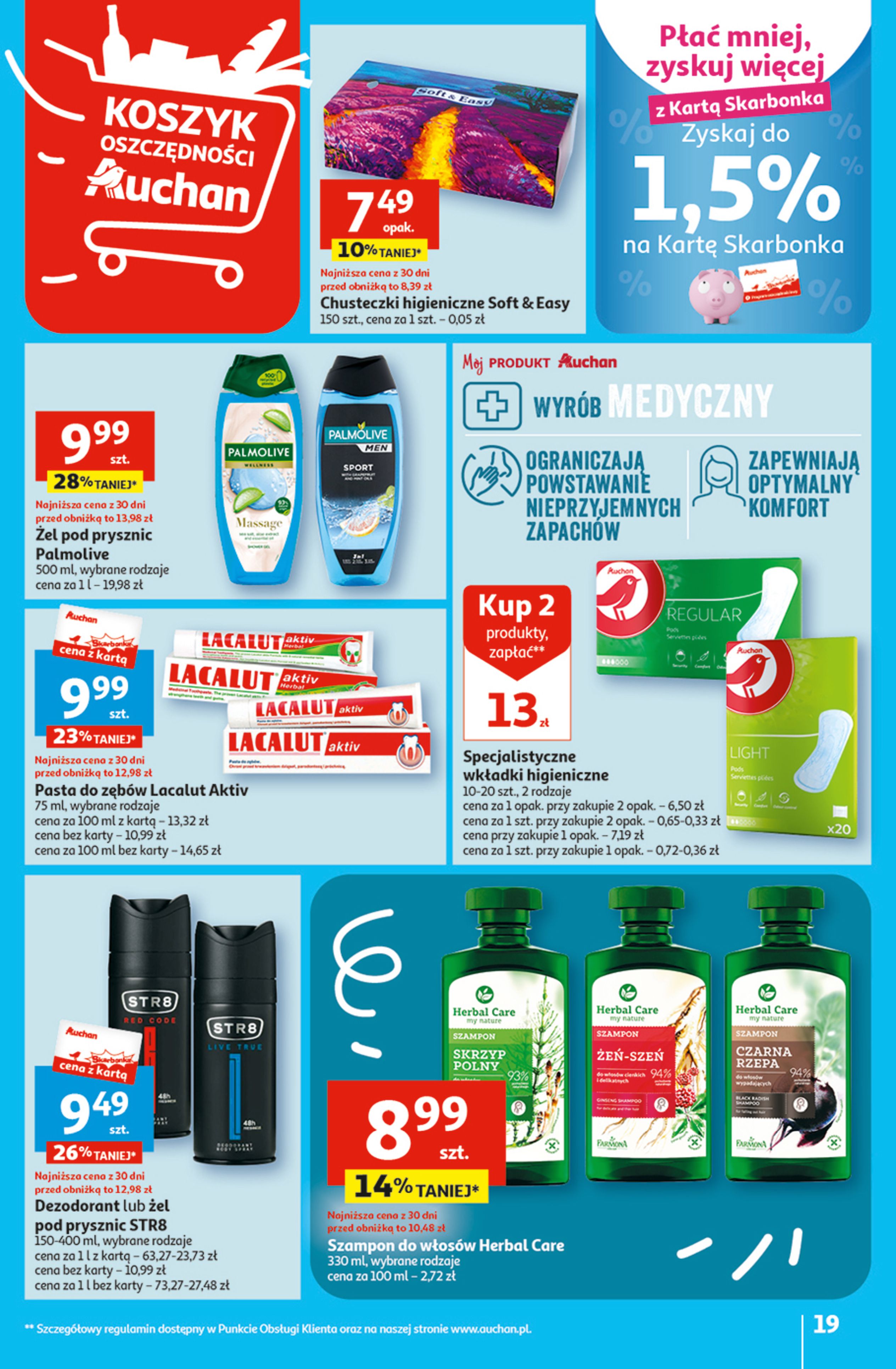 Gazetka Auchan: Gazetka Auchan - koszyk oszczędności 2023-09-21 page-19