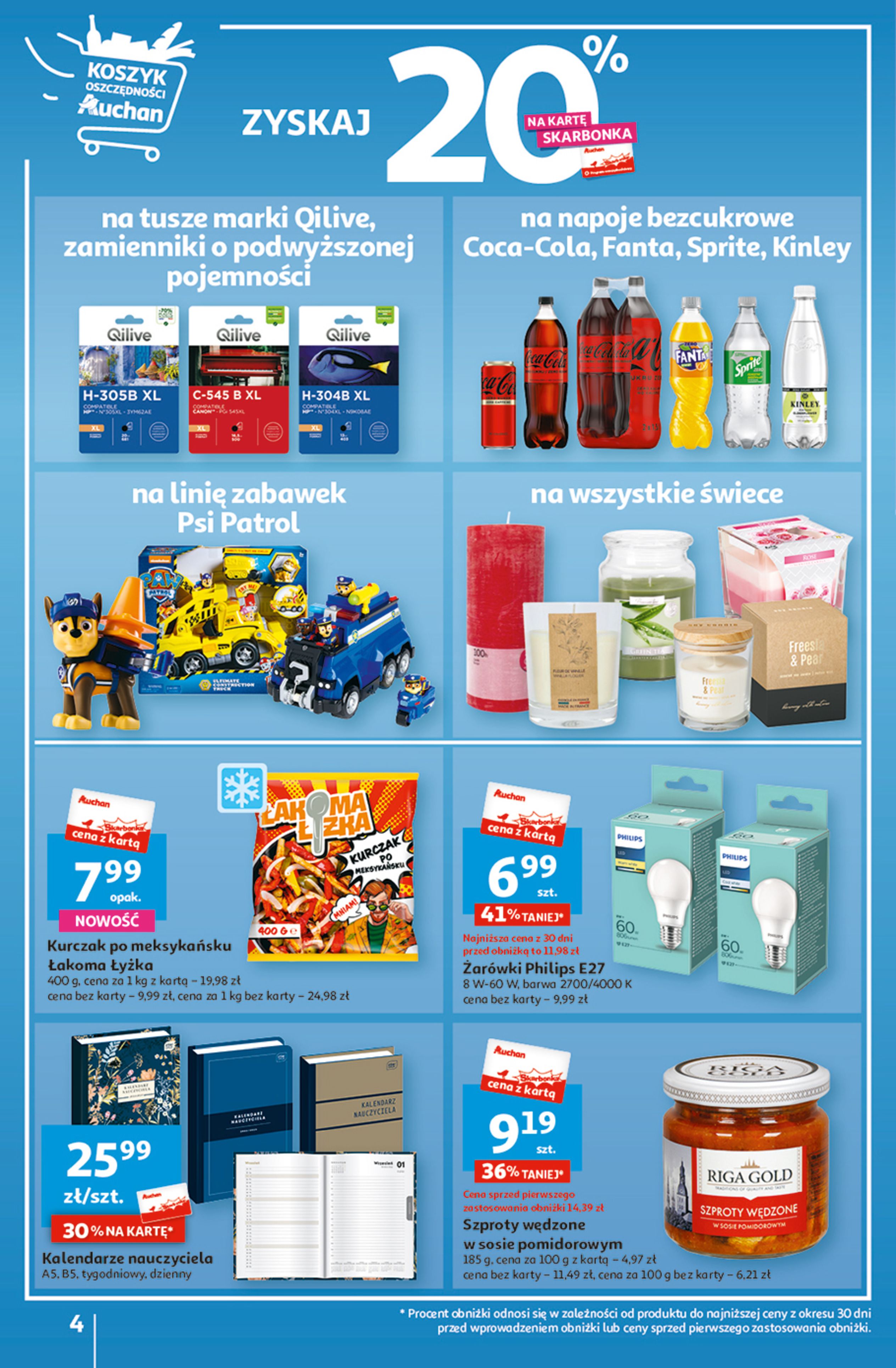 Gazetka Auchan: Gazetka Auchan - koszyk oszczędności 2023-09-21 page-4