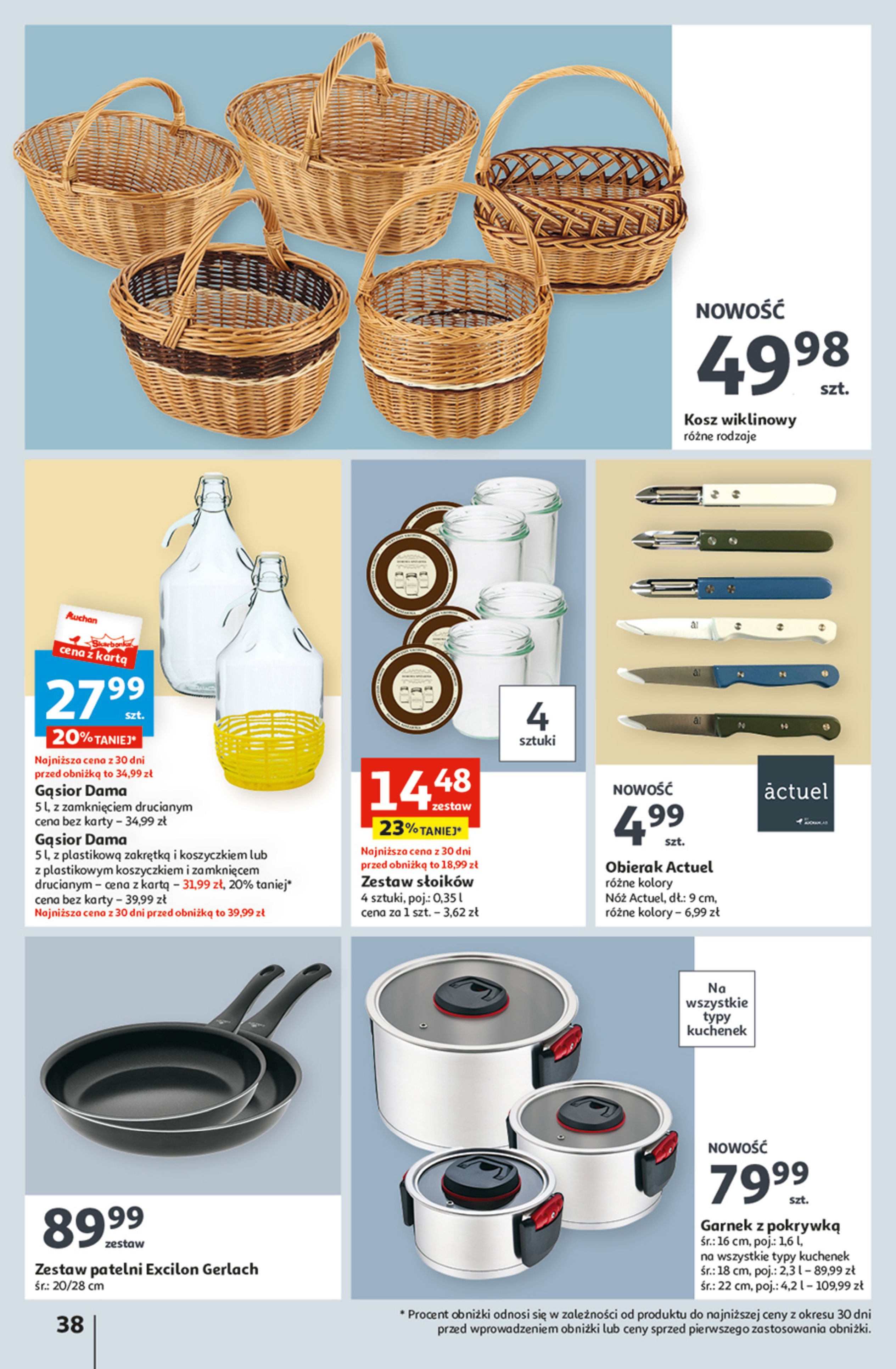 Gazetka Auchan: Gazetka Auchan - koszyk oszczędności 2023-09-21 page-38