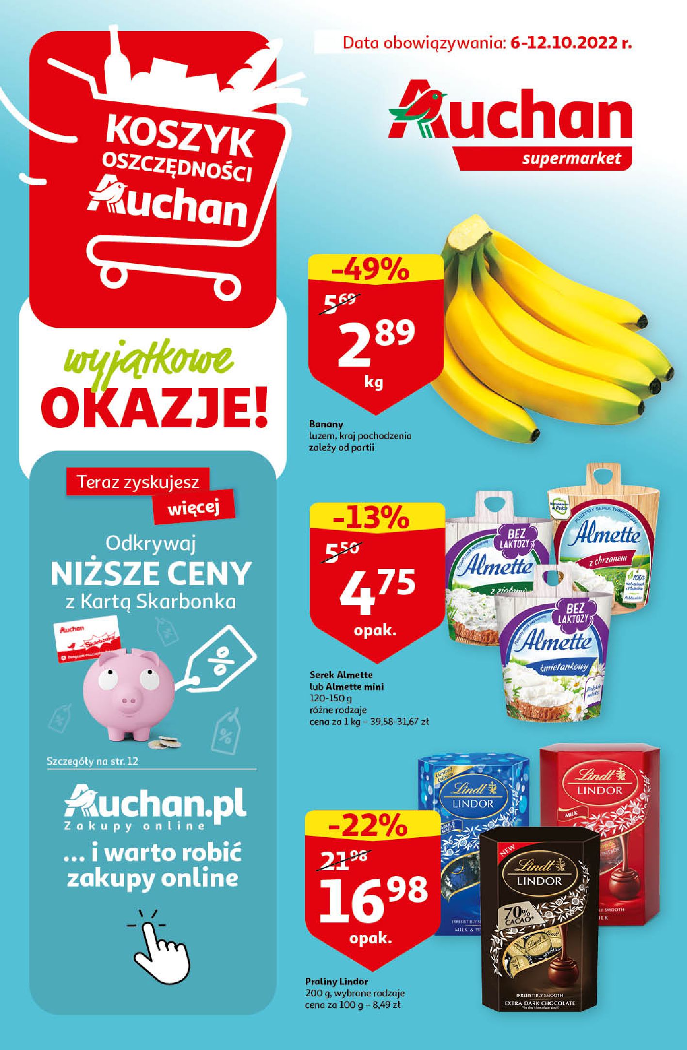 Auchan:  Gazetka Auchan - supermarket 05.10.2022