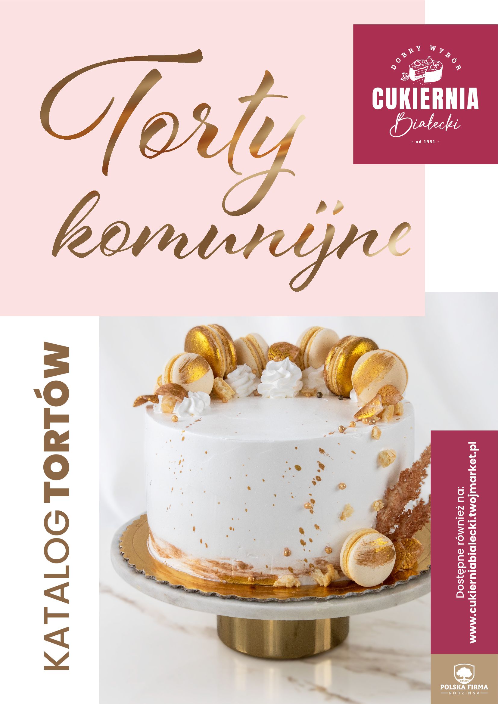Gazetka TwójMarket.pl: Gazetka Twójmarket.pl - Katalog tortów komunijnych 2023-02-27 page-1