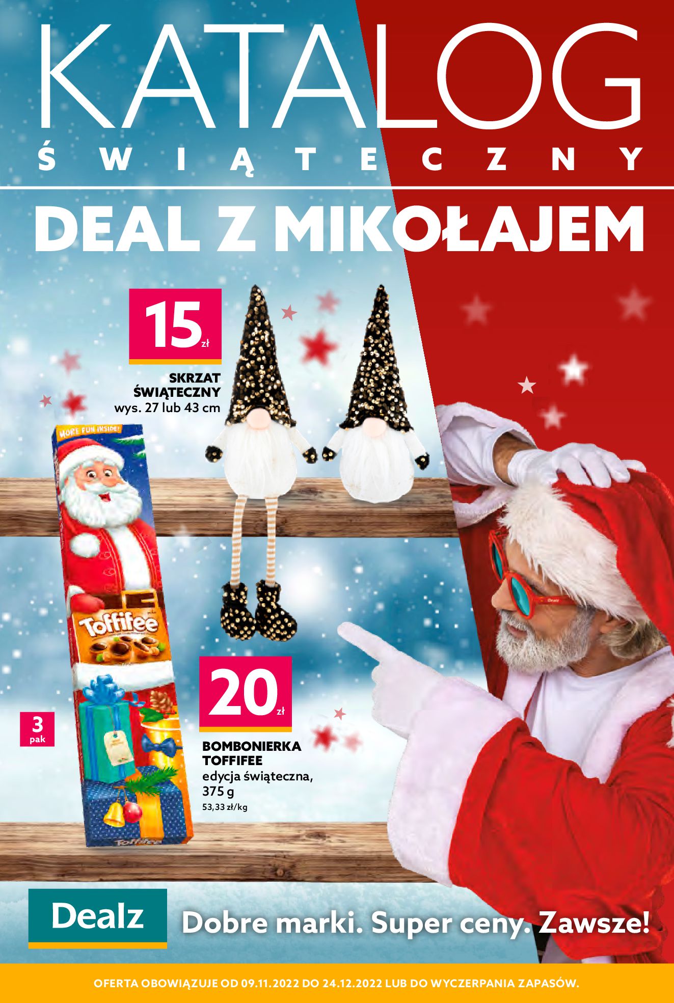 Gazetka Dealz : Dealz - Katalog świąteczny 2022-11-09 page-1