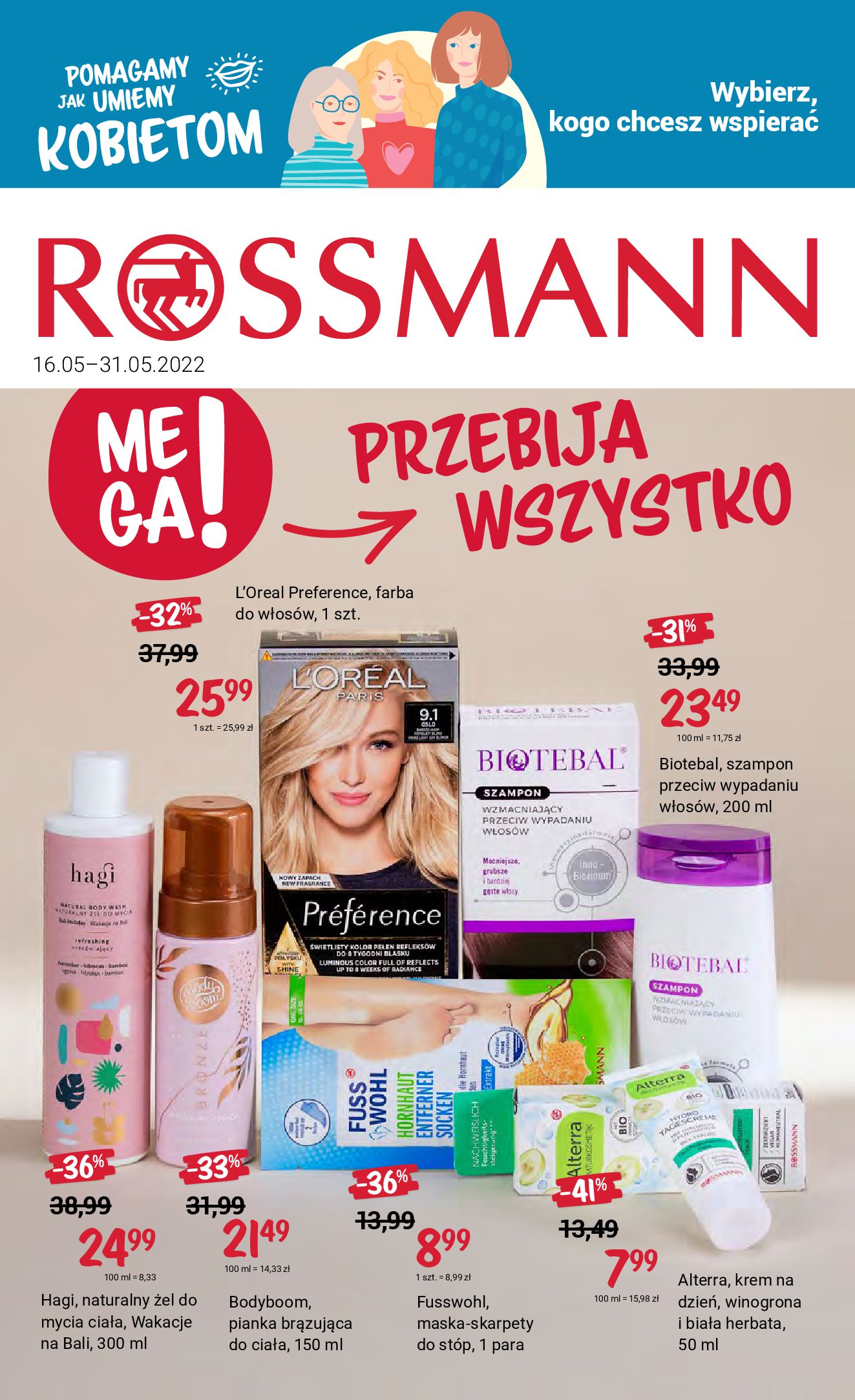 Gazetka Rossmann: Rossmann od 16.05 2022-05-16