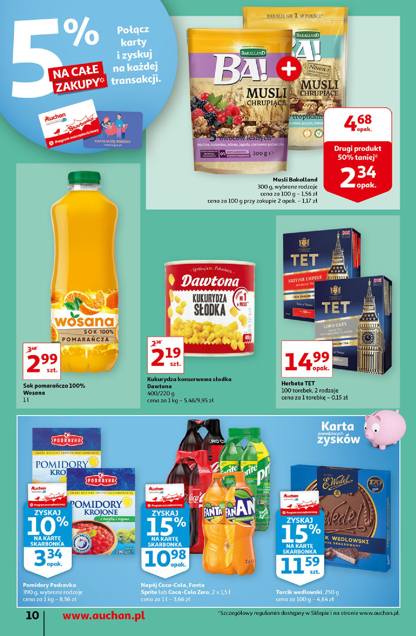Gazetka Auchan: Gazetka Auchan - maxi paki - supermarkety 2022-01-13 page-10