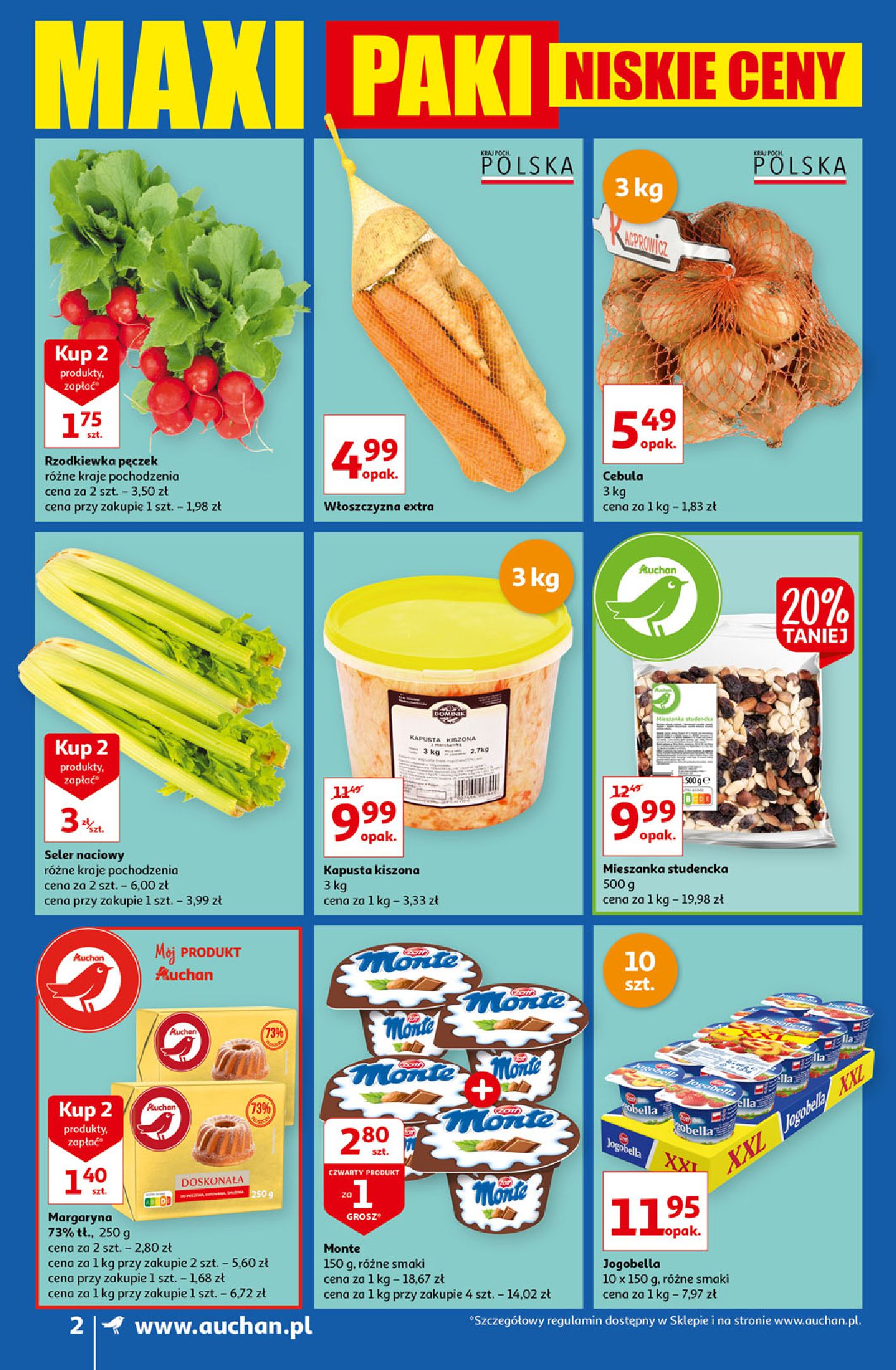 Gazetka Auchan: Gazetka Auchan - maxi paki - supermarkety 2022-01-13 page-2