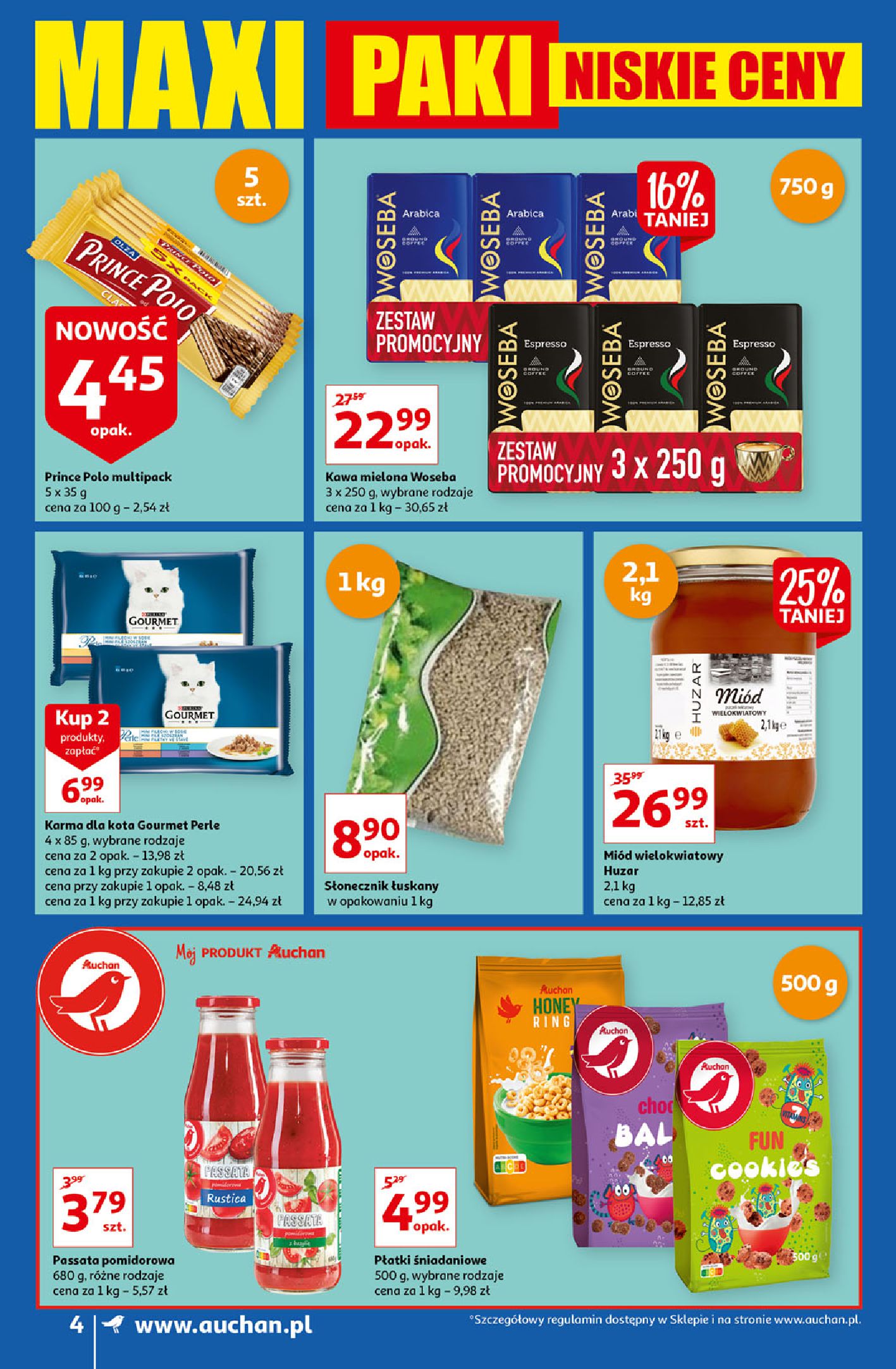 Gazetka Auchan: Gazetka Auchan - maxi paki - supermarkety 2022-01-13 page-4