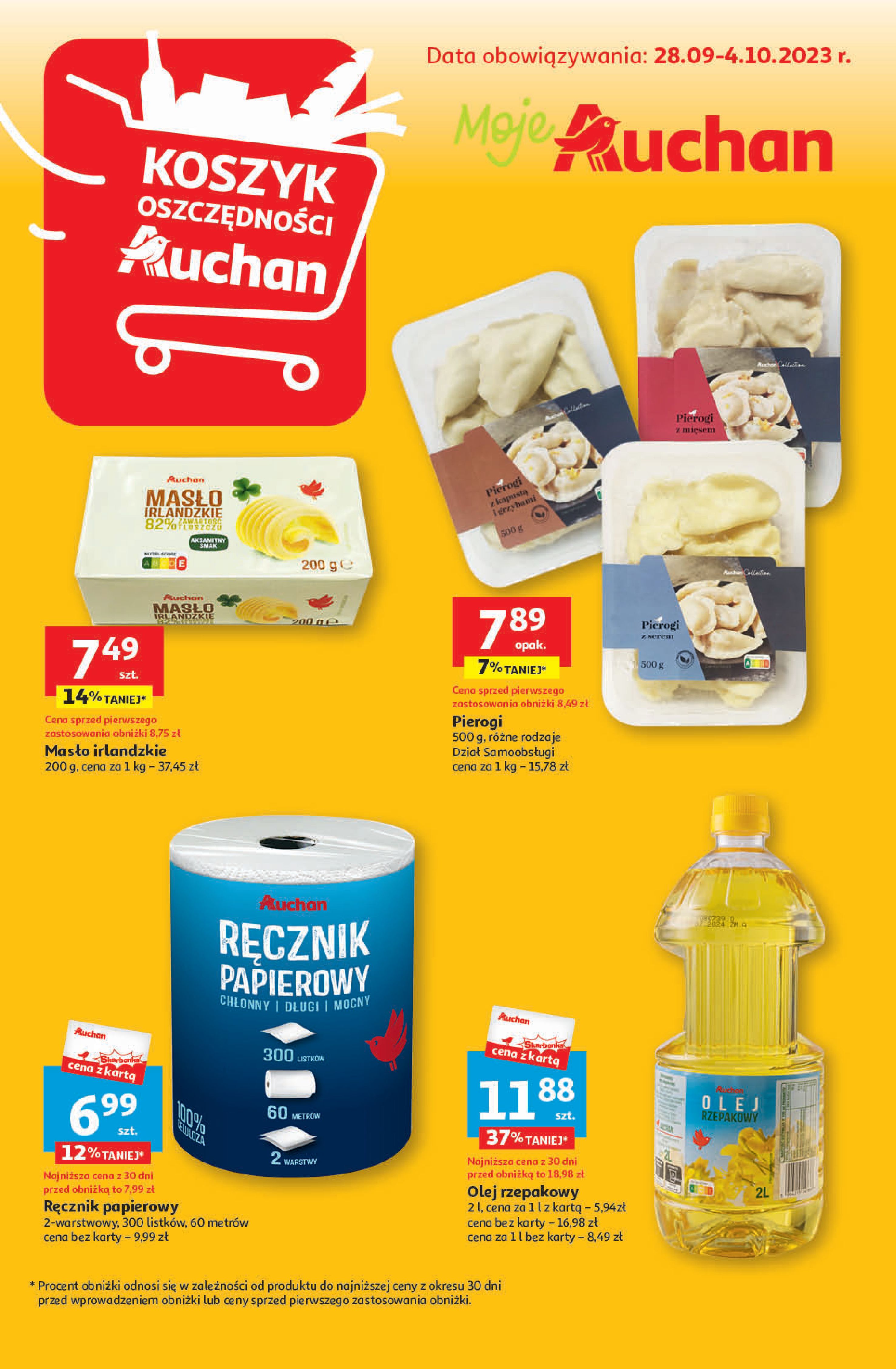 Auchan:  Gazetka Auchan - Moje Auchan 27.09.2023