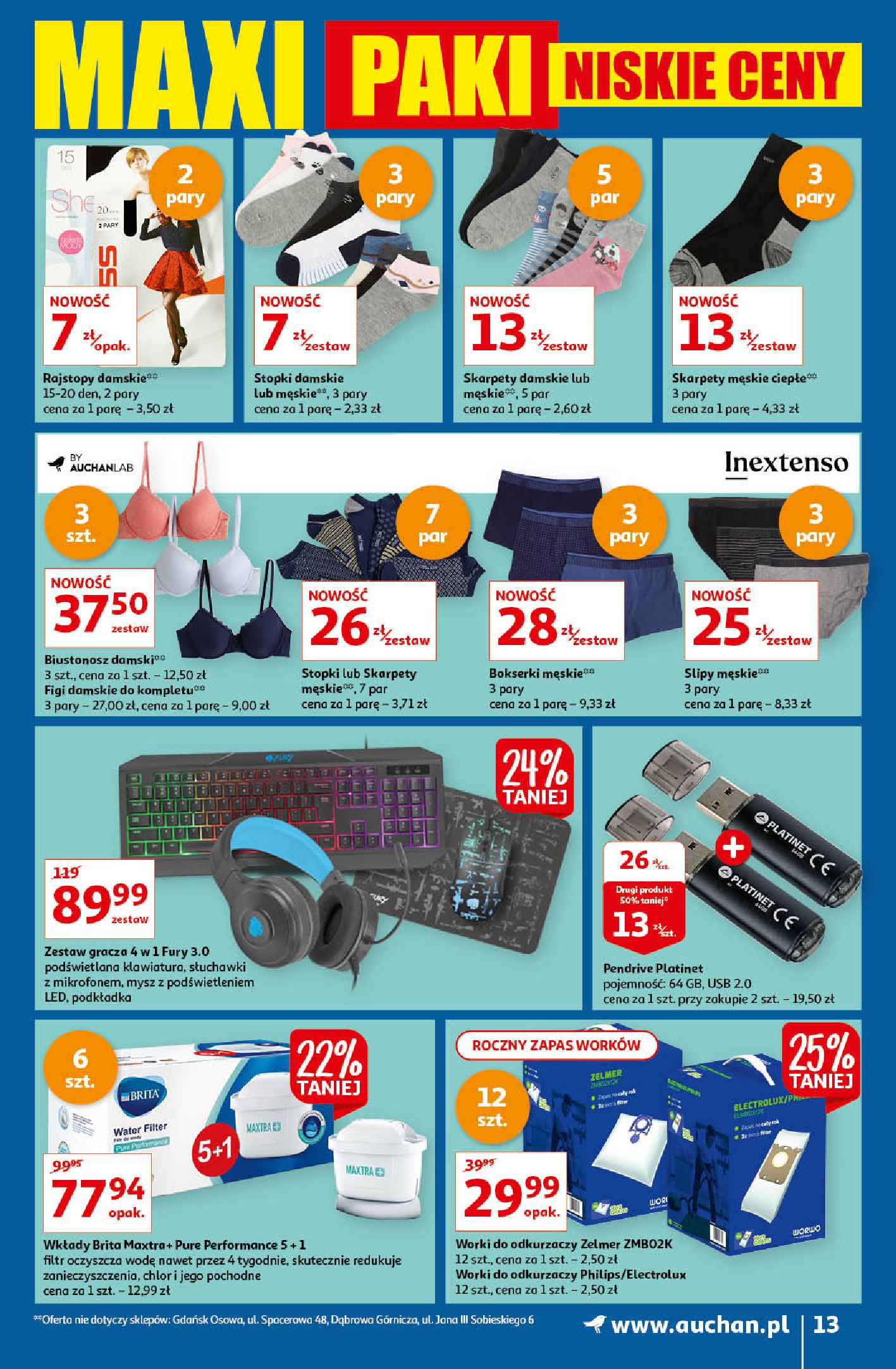 Gazetka Auchan: Gazetka Auchan - Hipermarkety 2022-01-13 page-13