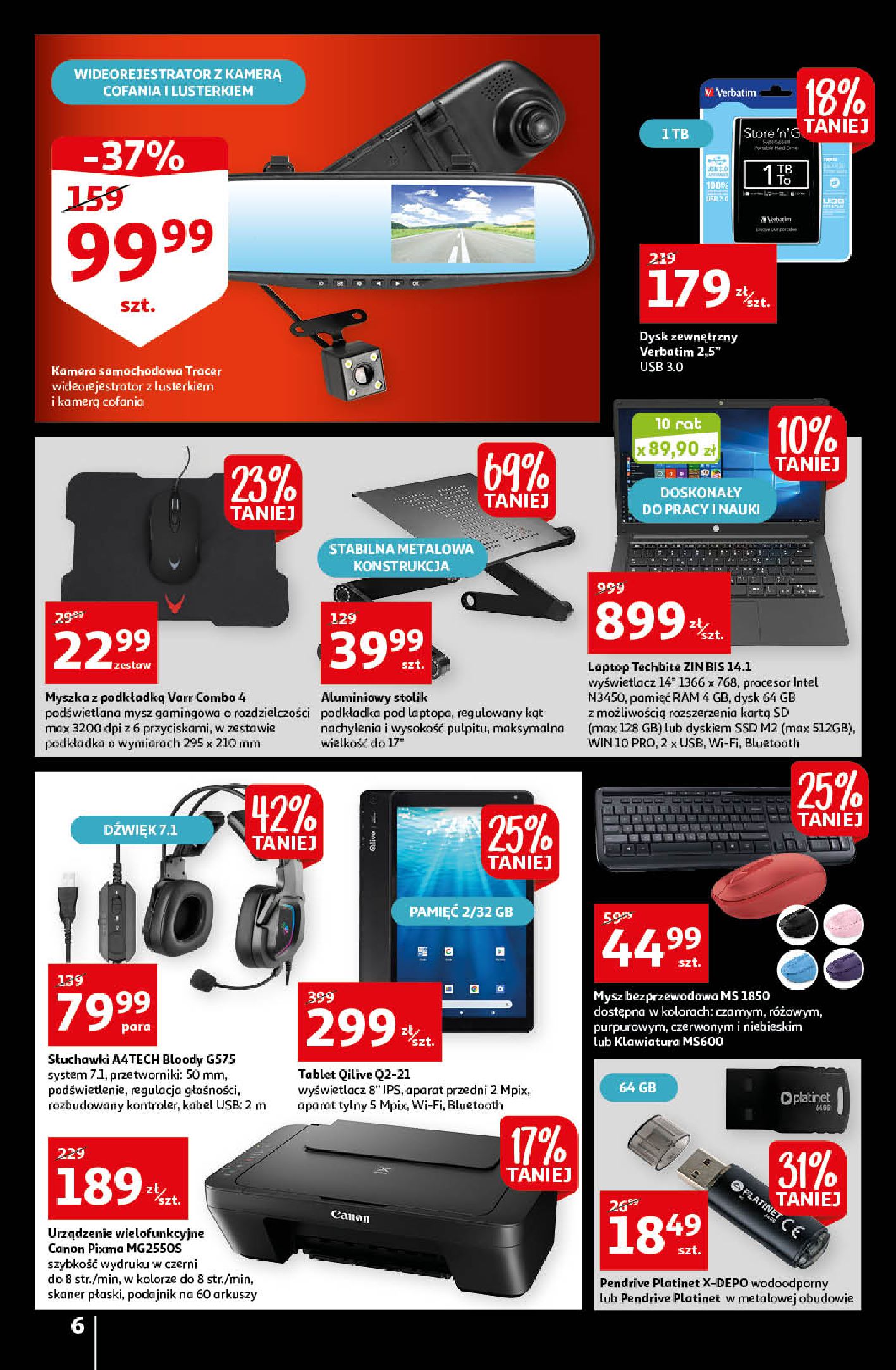 Gazetka Auchan: Gazetka Auchan - Black Week - rtv i agd 2022-11-21 page-6