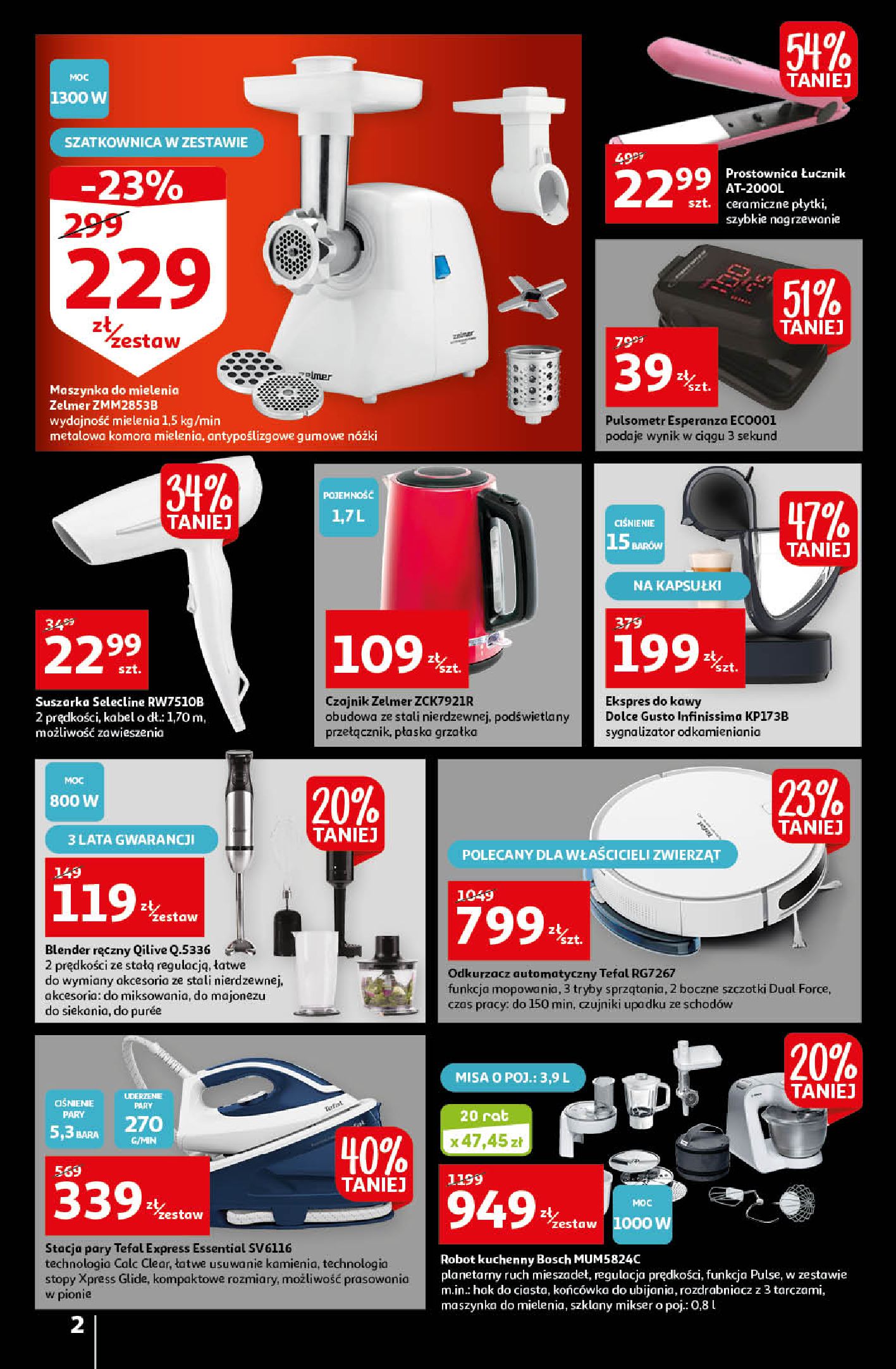 Gazetka Auchan: Gazetka Auchan - Black Week - rtv i agd 2022-11-21 page-2