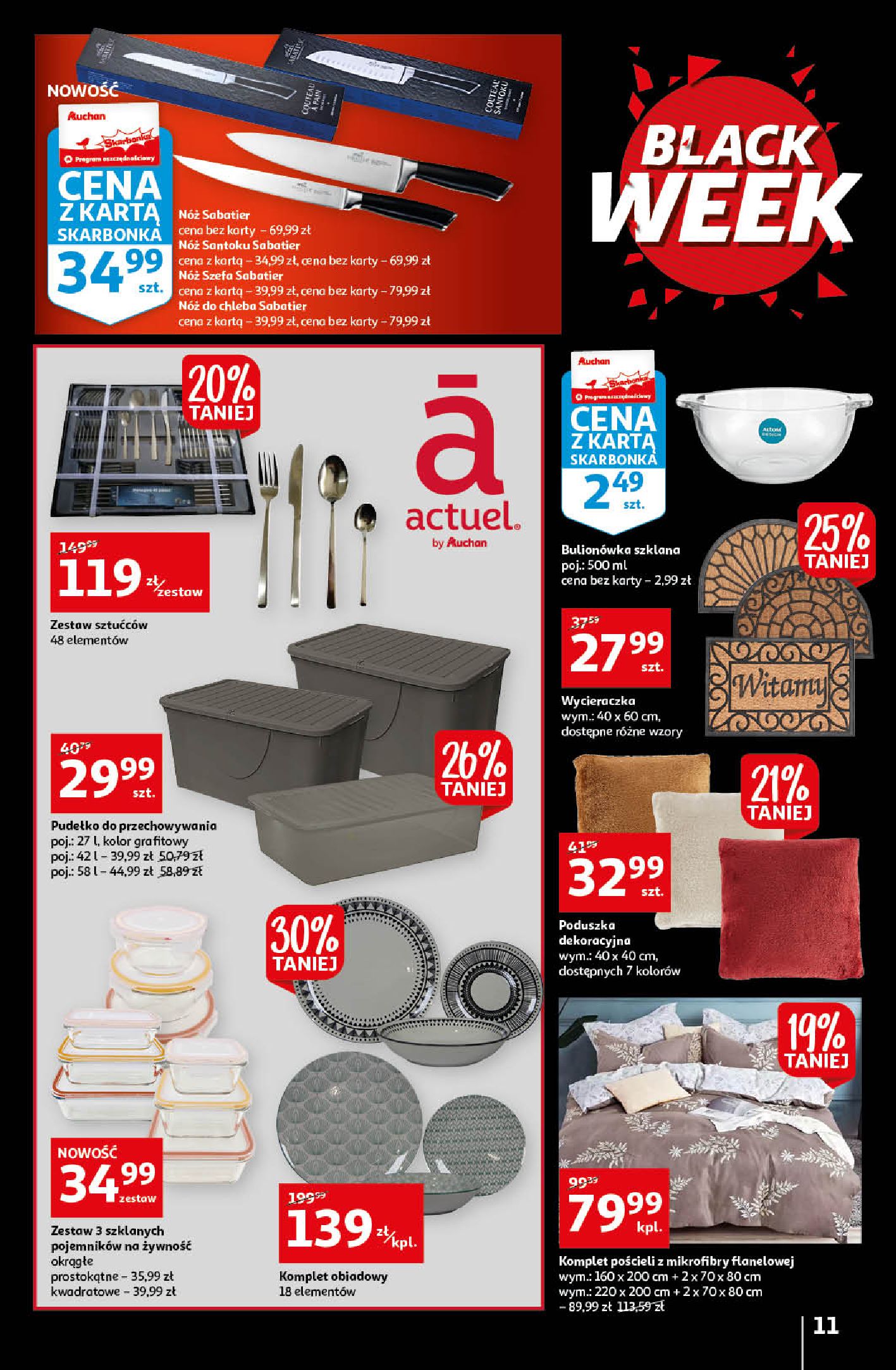 Gazetka Auchan: Gazetka Auchan - Black Week - rtv i agd 2022-11-21 page-11