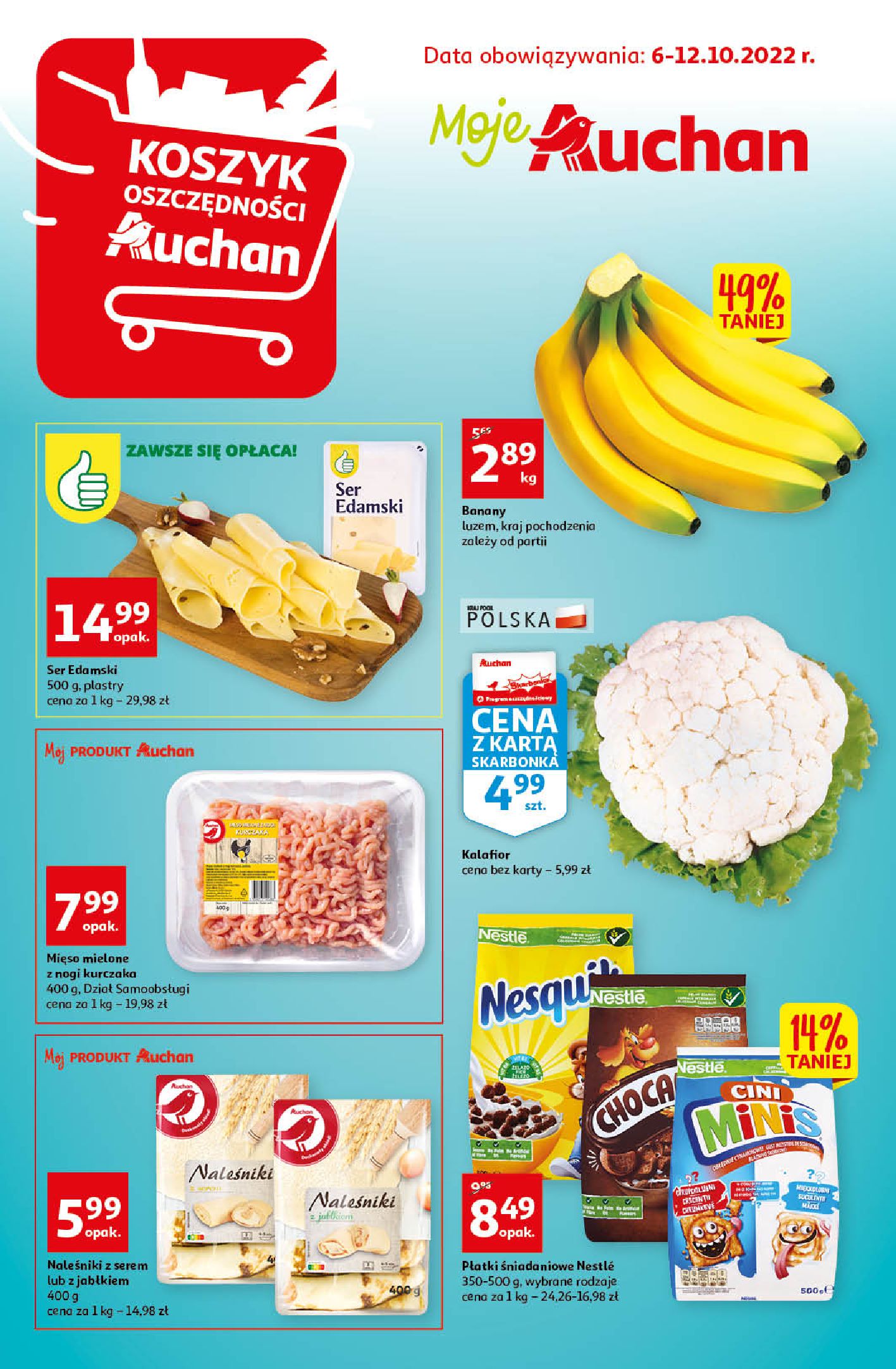Gazetka Auchan: Auchan - Moje Auchan do 12.10. - 05.10.2022