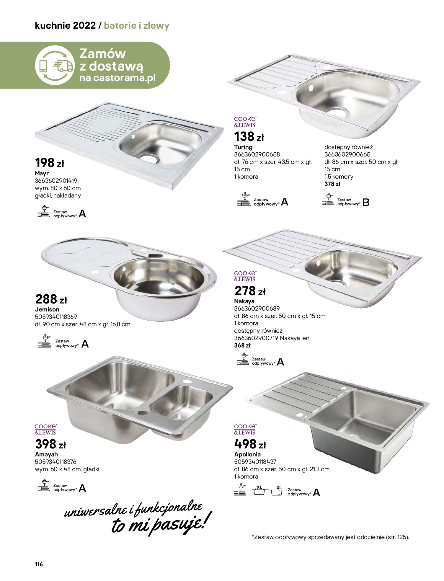 Gazetka Castorama: Castorama - Katalog Kuchnie 2022 2022-04-04 page-116