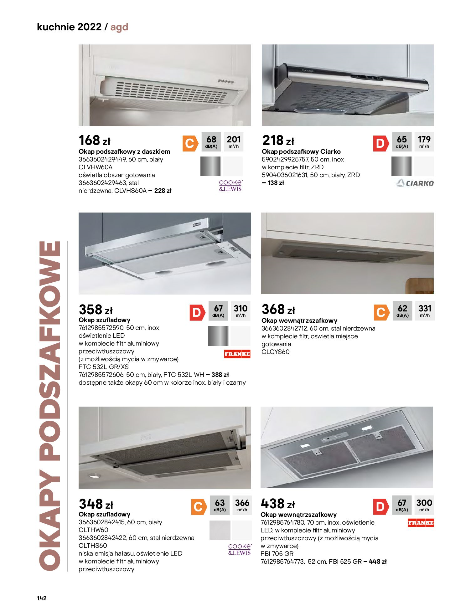 Gazetka Castorama: Castorama - Katalog Kuchnie 2022 2022-04-04 page-142