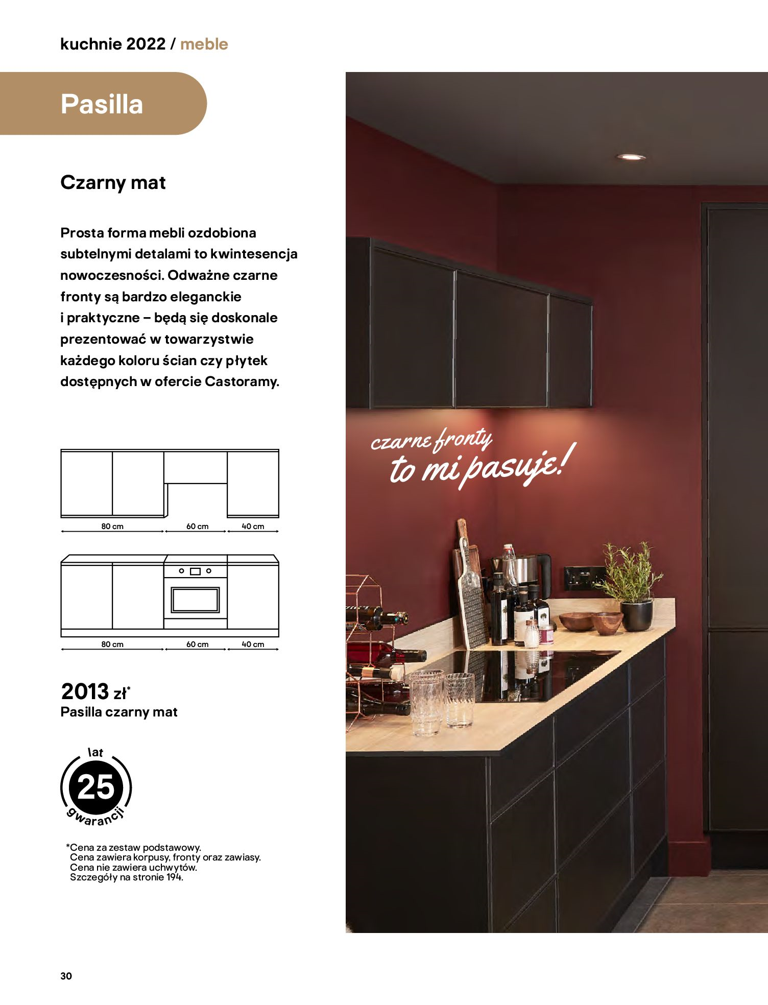 Gazetka Castorama: Castorama - Katalog Kuchnie 2022 2022-04-04 page-30