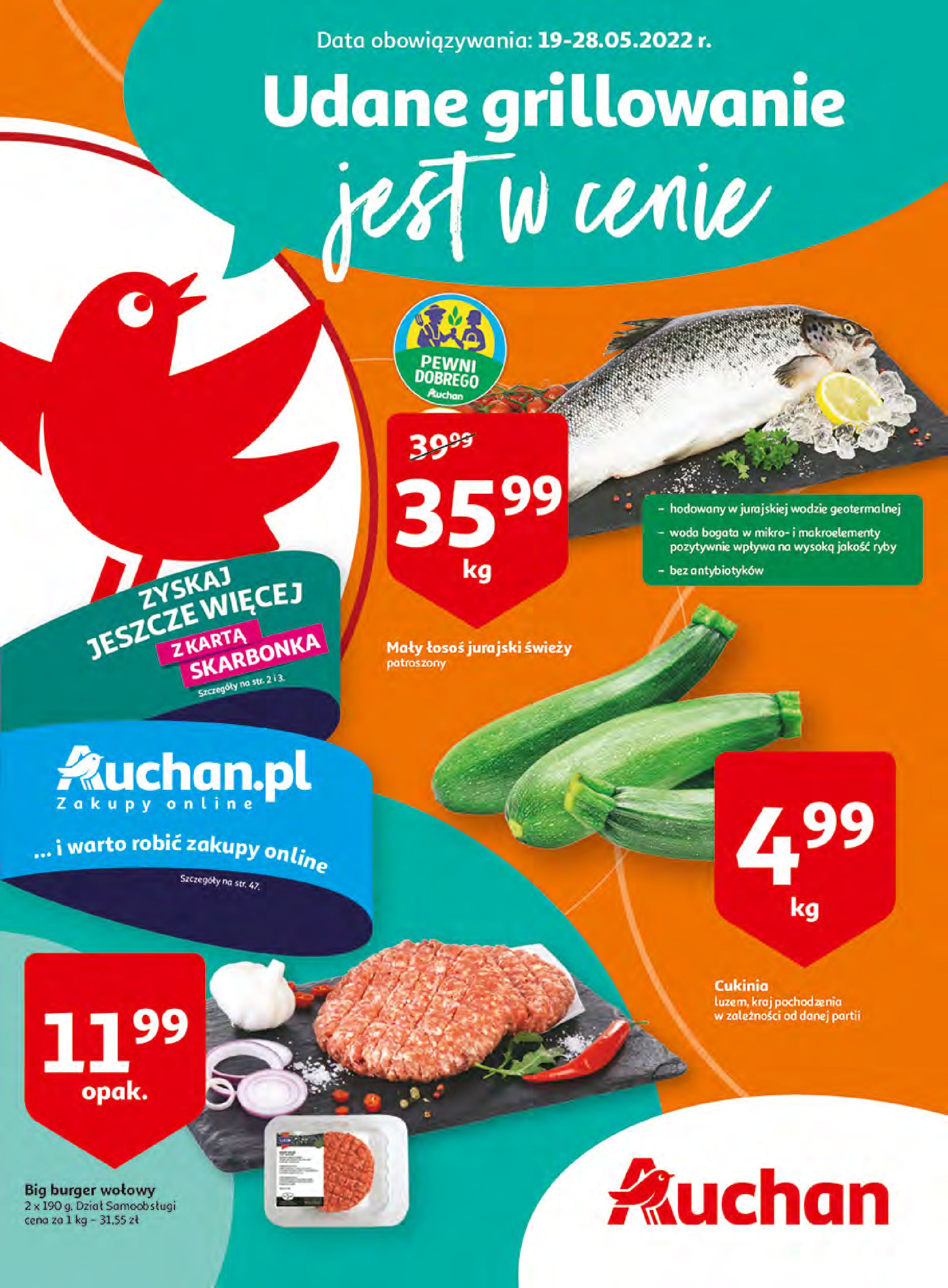 Auchan:  Gazetka Auchan - Udane grillowanie 18.05.2022