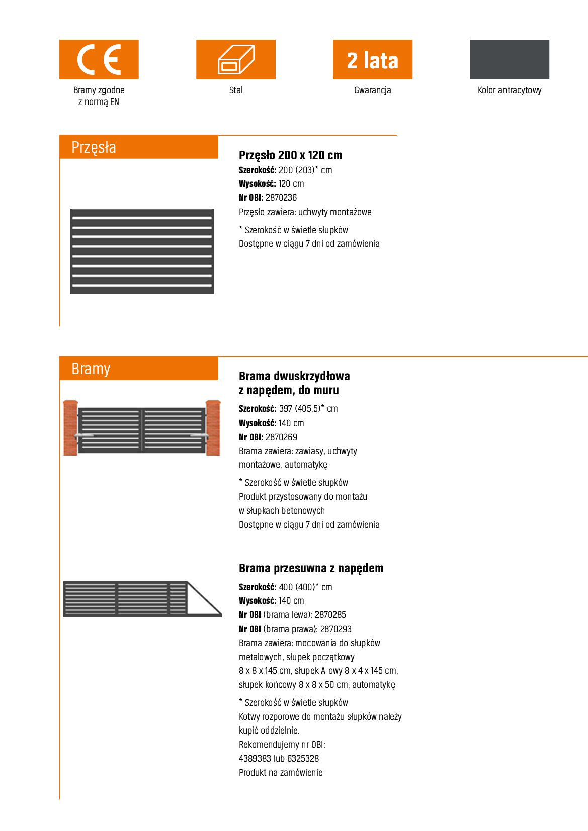 Gazetka OBI: Gazetka OBI - katalog ogrodzeń dekoracyjnych 2022-01-20 page-45