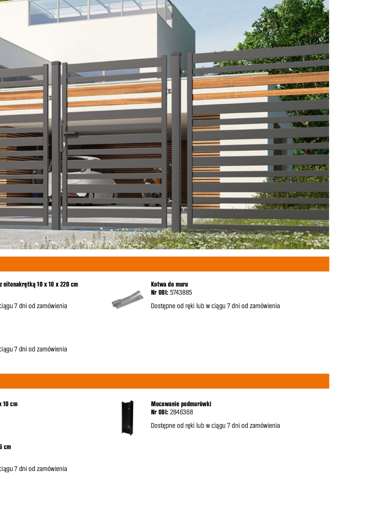 Gazetka OBI: Gazetka OBI - katalog ogrodzeń dekoracyjnych 2022-01-20 page-48