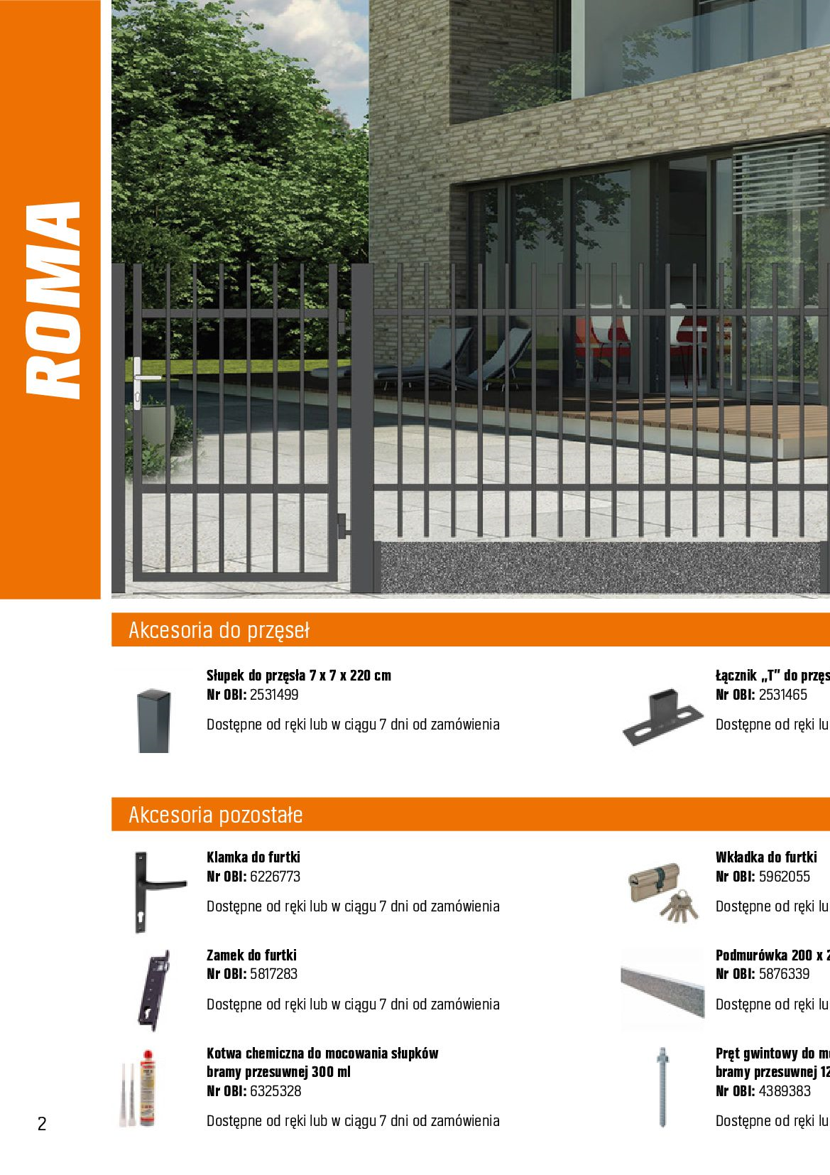 Gazetka OBI: Gazetka OBI - katalog ogrodzeń dekoracyjnych 2022-01-20 page-3