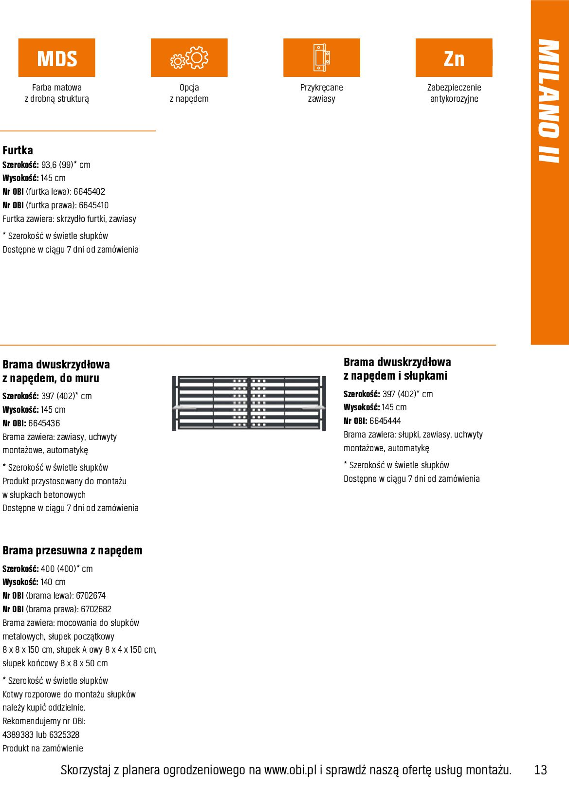 Gazetka OBI: Gazetka OBI - katalog ogrodzeń dekoracyjnych 2022-01-20 page-26