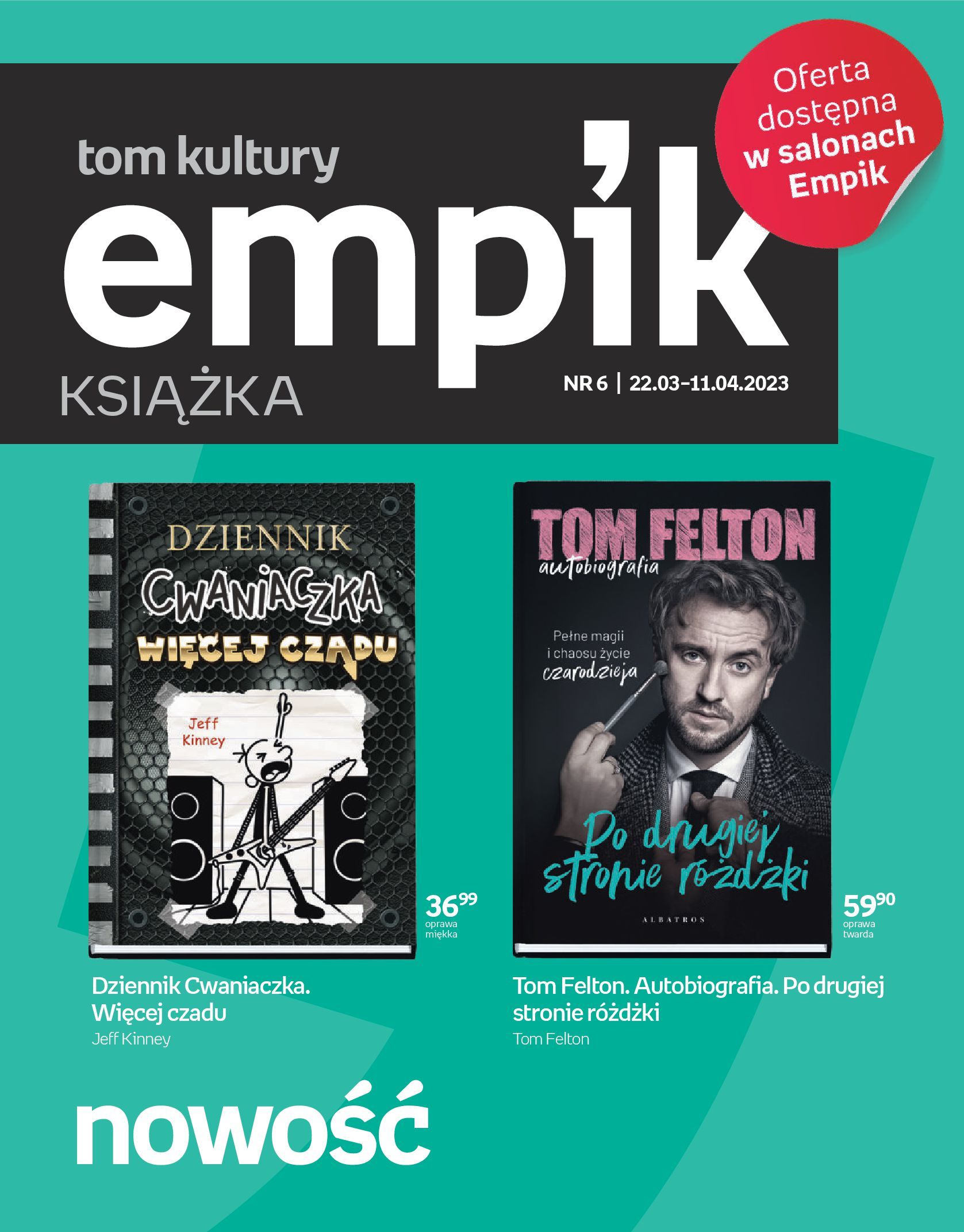 Empik:  Gazetka Empik - Książki 21.03.2023