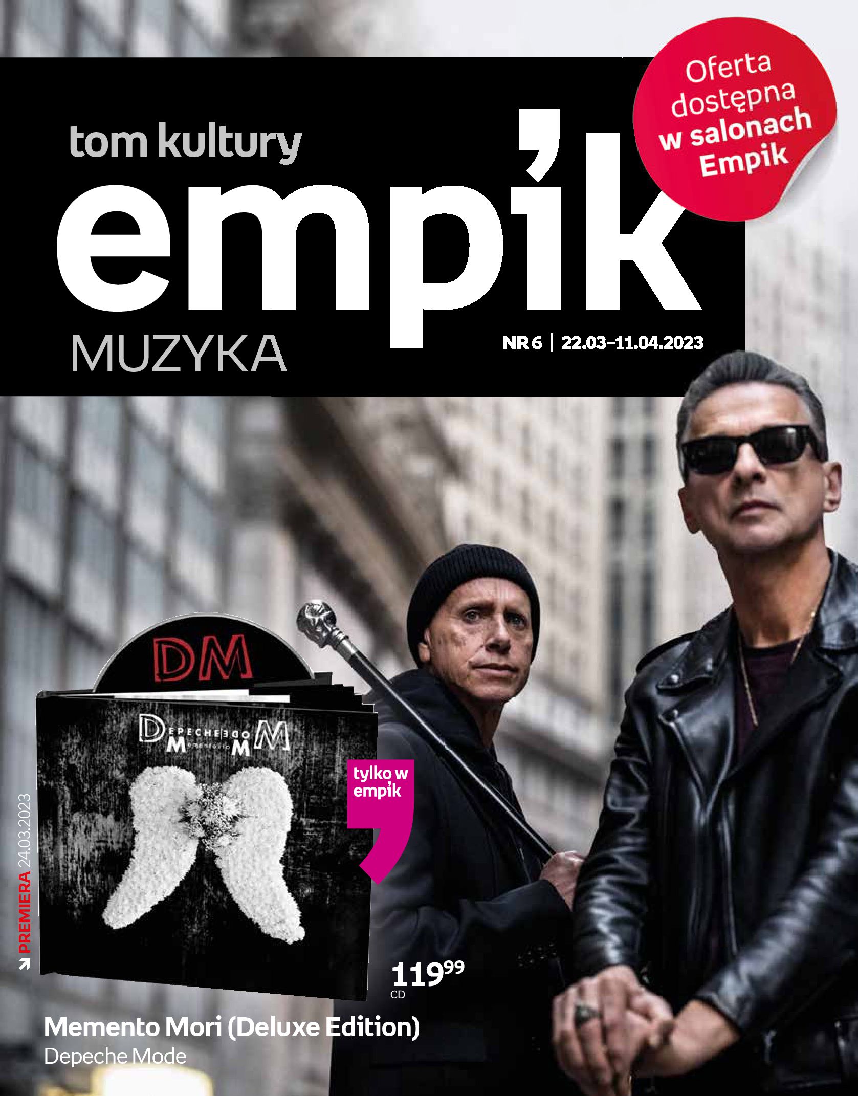 Empik:  Gazetka Empik - Muzyka 21.03.2023