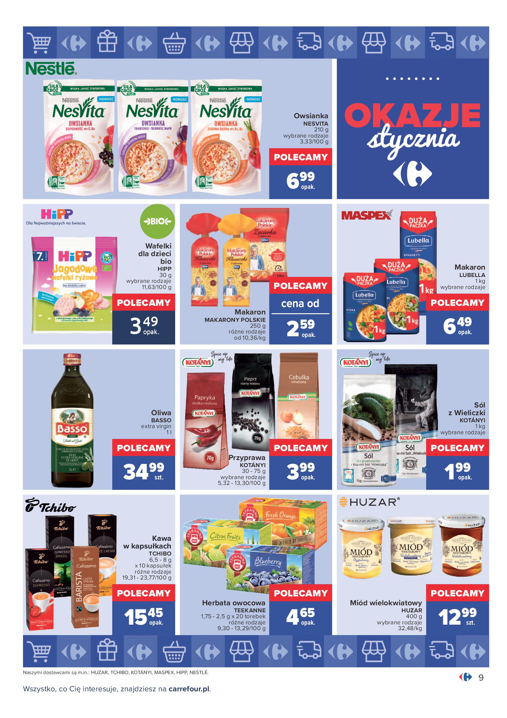 Gazetka Carrefour: Gazetka Carrefour - Okazje Stycznia od 03.01 2022-01-03 page-9