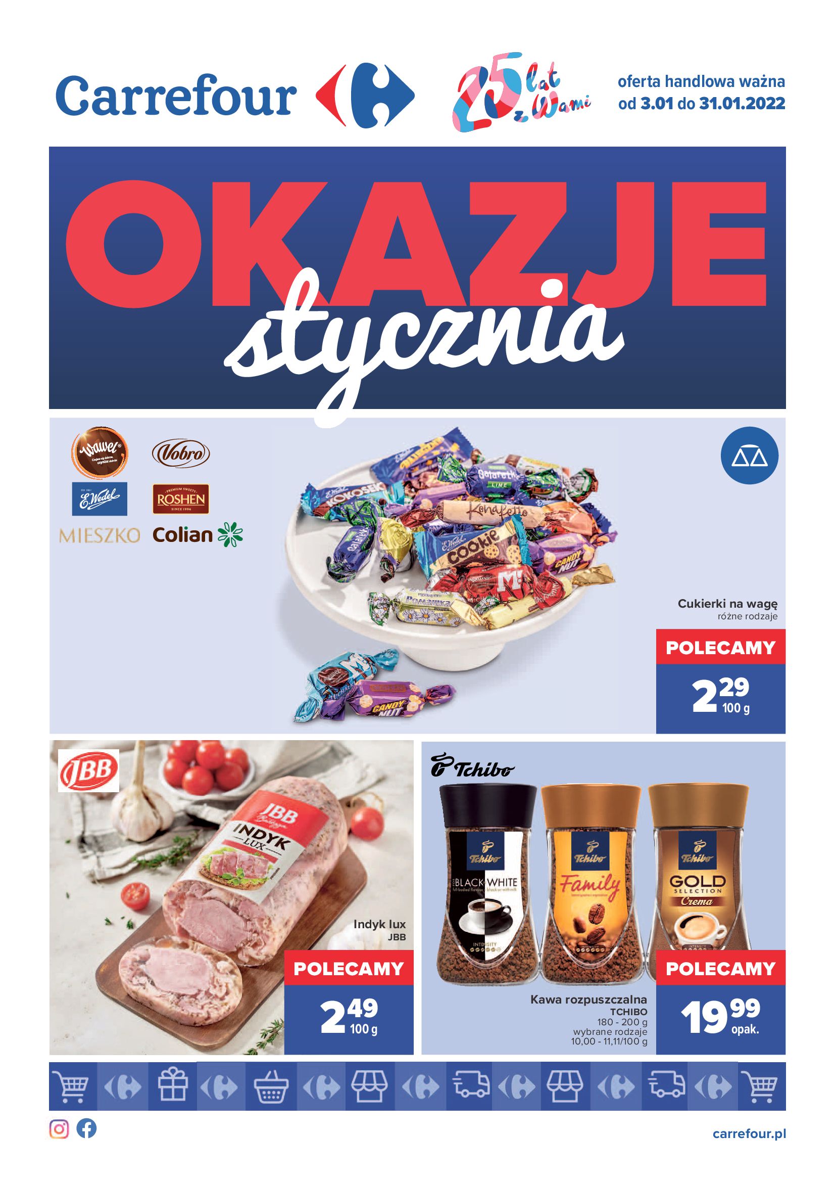 Gazetka Carrefour: Gazetka Carrefour - Okazje Stycznia od 03.01 2022-01-03 page-1