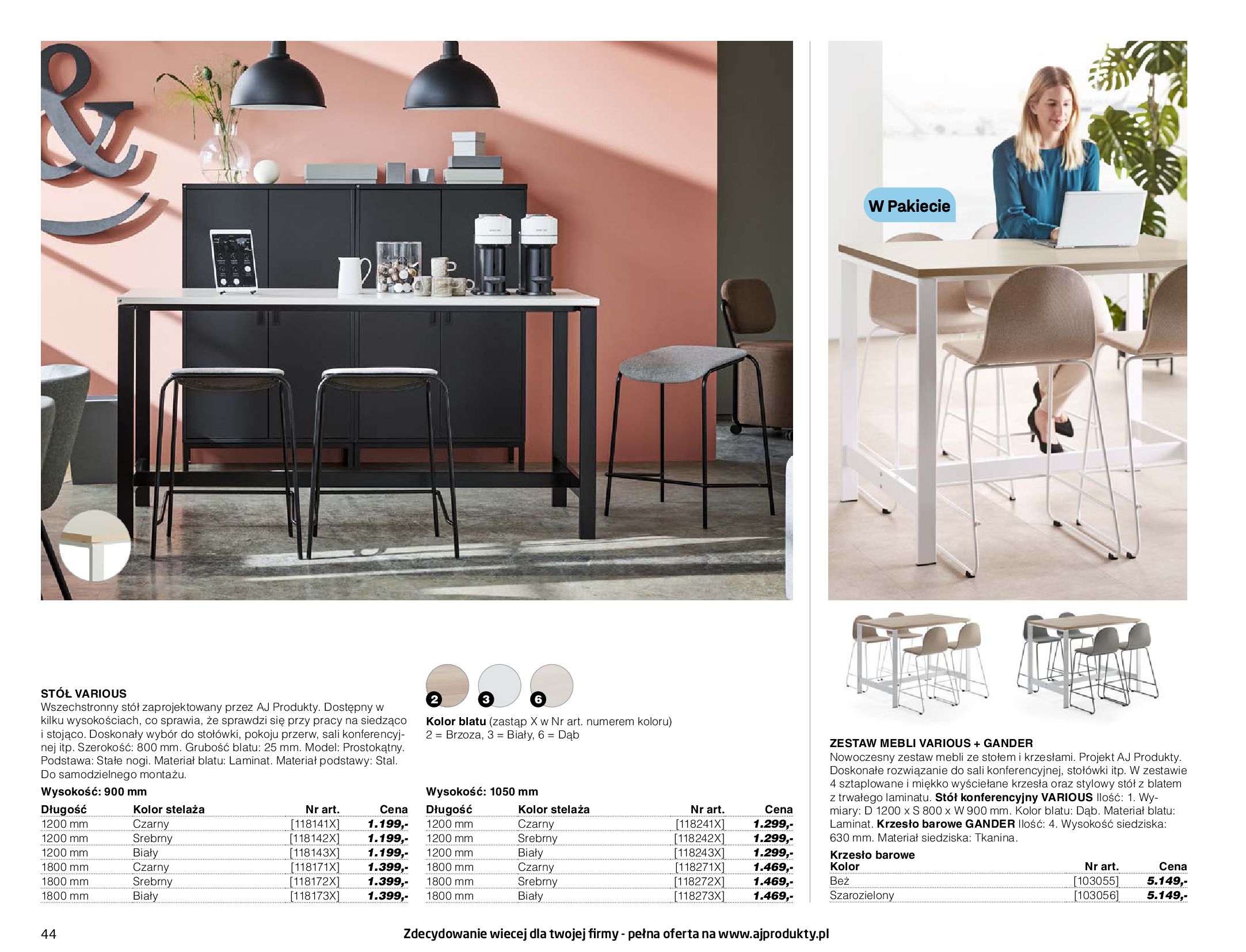 Gazetka AJ Produkty: Katalog AJ Produkty mix - biuro, przemysł, warsztat 2023-04-12 page-44