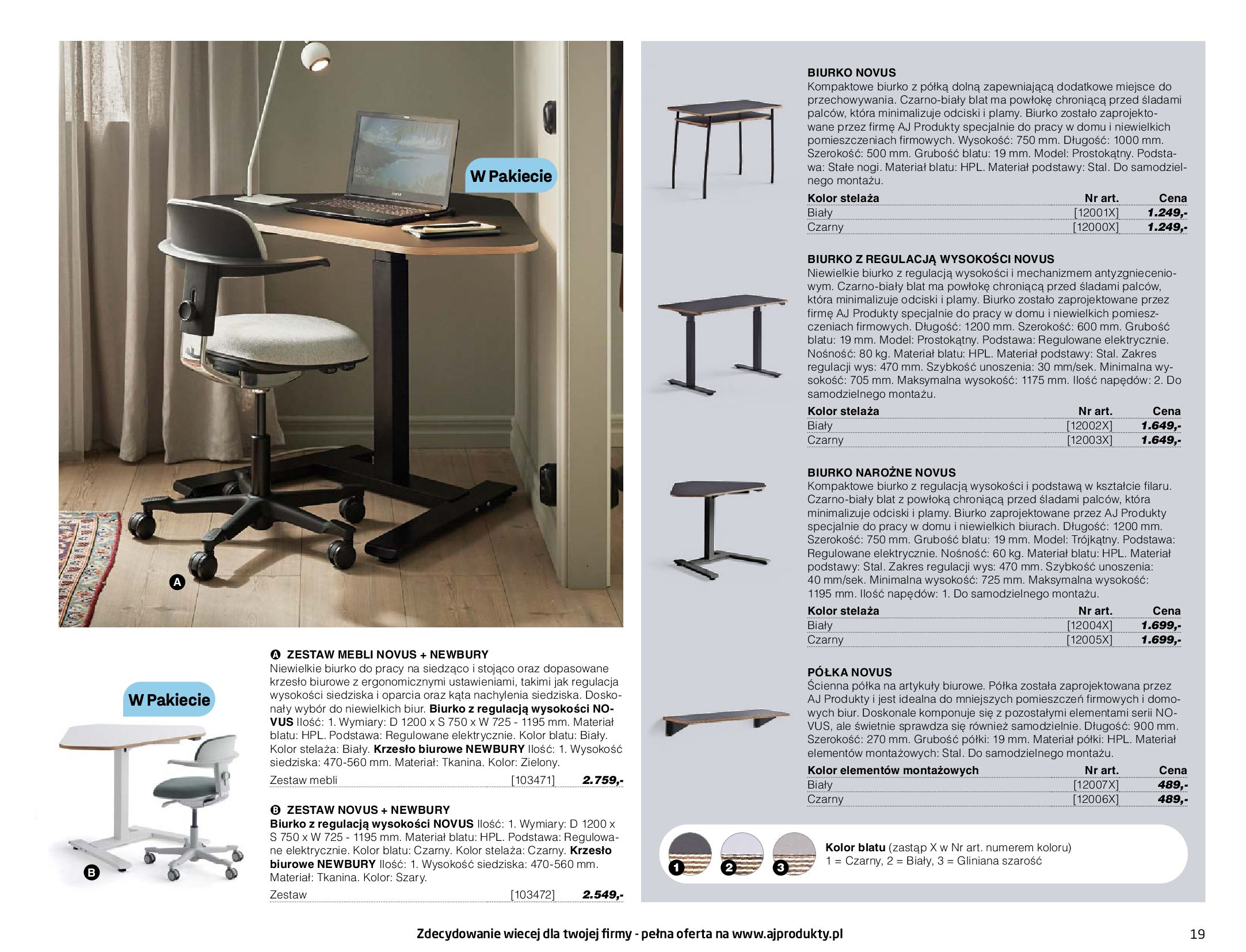 Gazetka AJ Produkty: Katalog AJ Produkty mix - biuro, przemysł, warsztat 2023-04-12 page-19