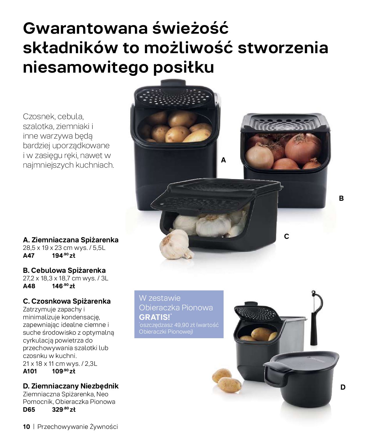 Gazetka Tupperware: Gazetka Tupperware - Katalog jesień\zima 2023/24 2023-09-04 page-10