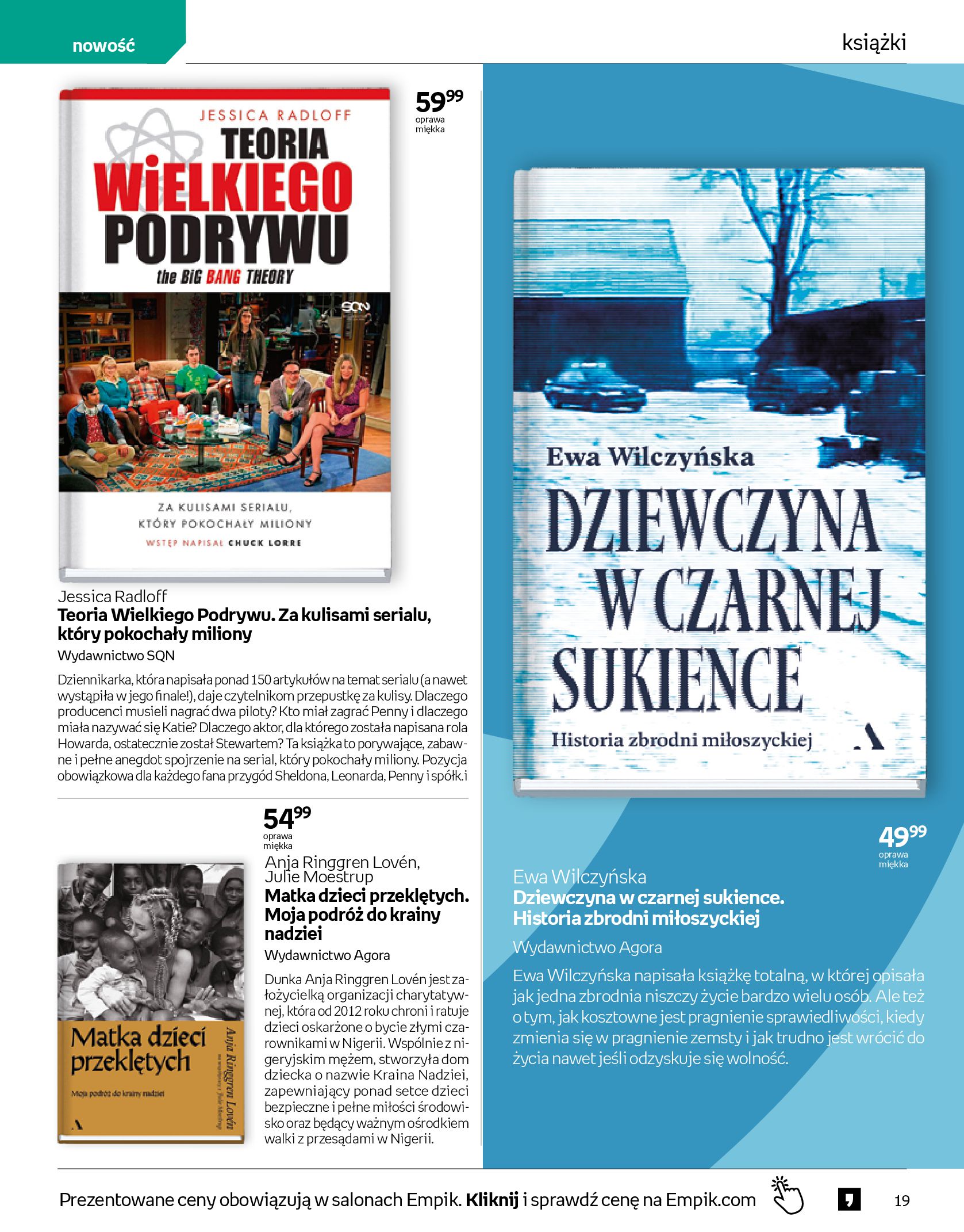 Gazetka Empik: Gazetka Empik - Książka 2023-09-06 page-19