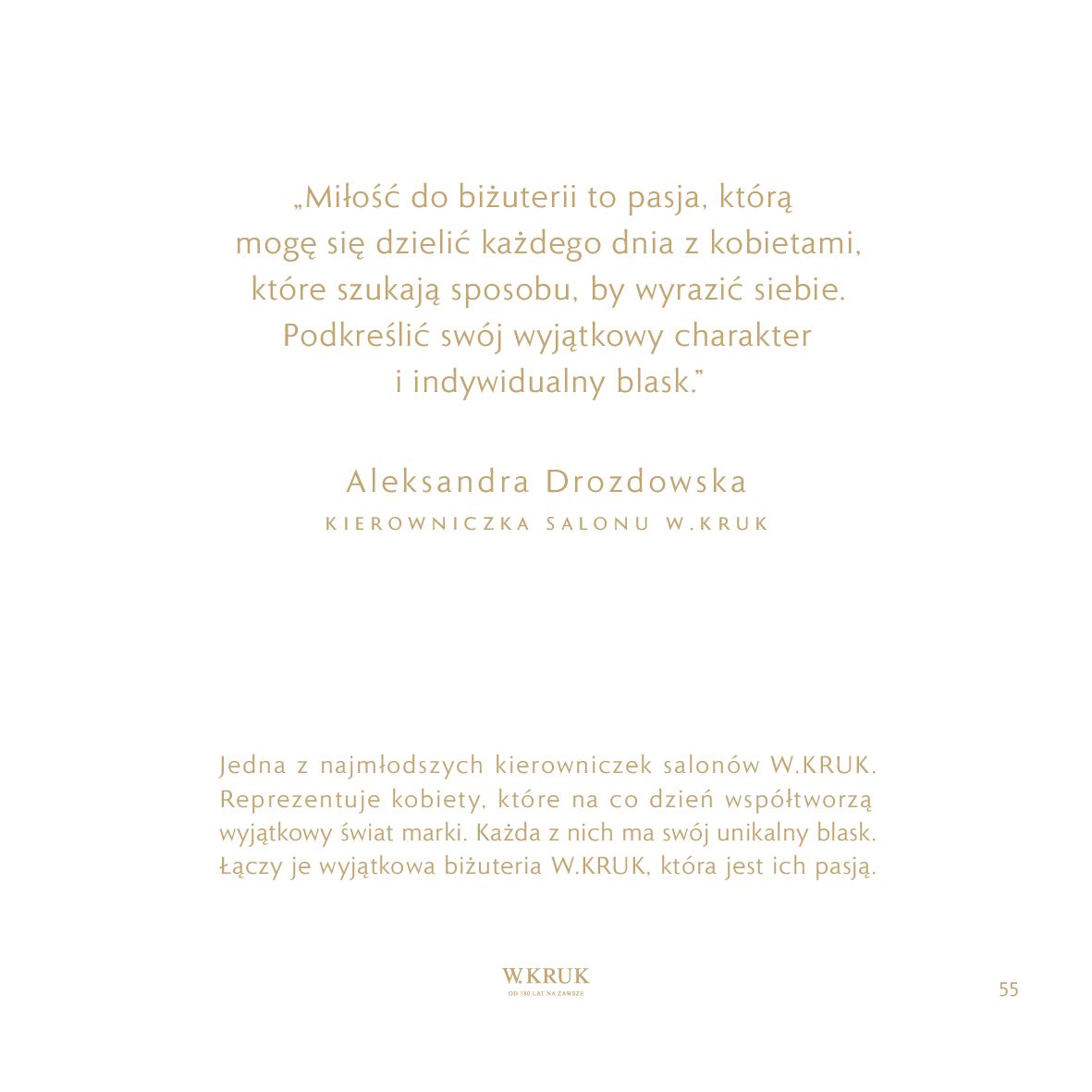 Gazetka W. KRUK: Katalog - Kolekcja Blask 2021-02-17 page-56