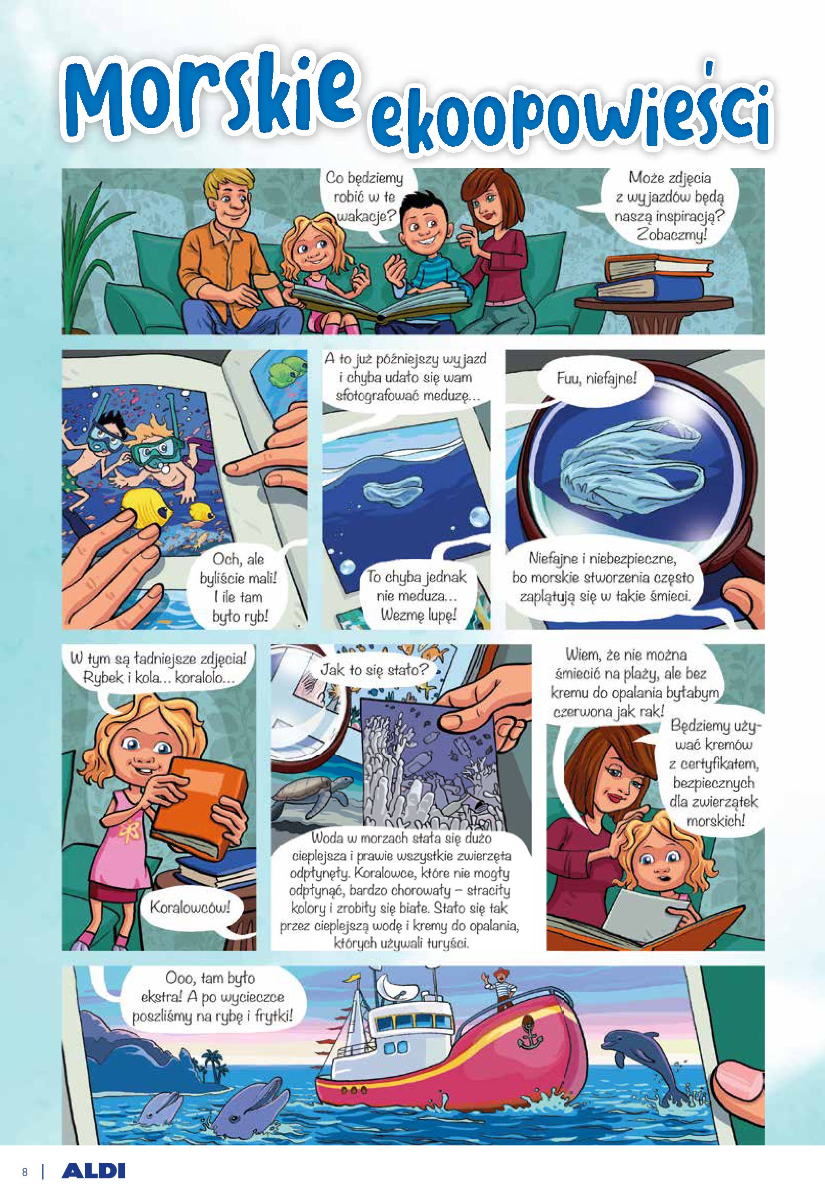 Gazetka Aldi: Gazetka Aldi - Zapraszamy do świata ekologii dla dzieci 2021-06-01 page-8