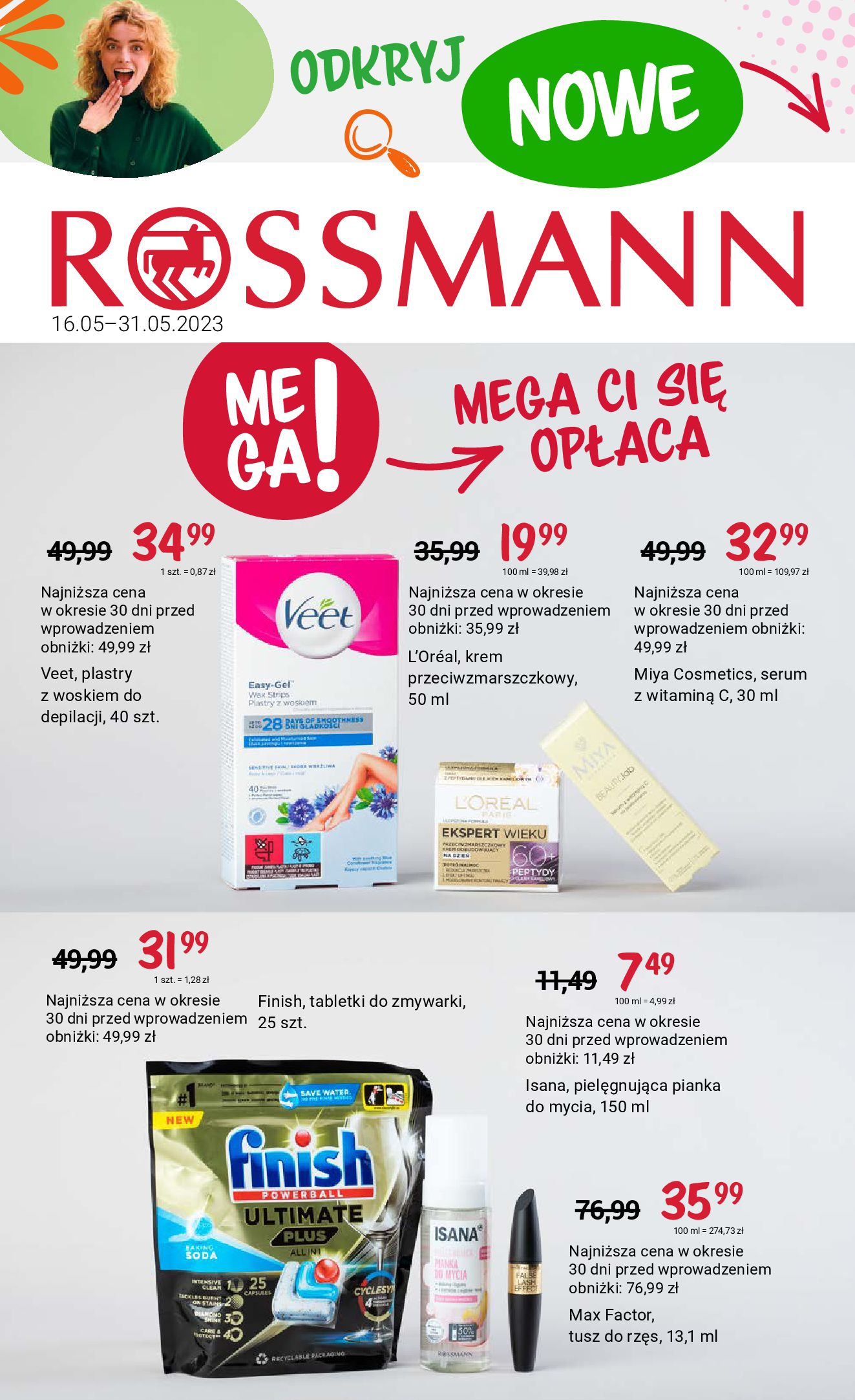 Rossmann:  Gazetka Rossmann 15.05.2023