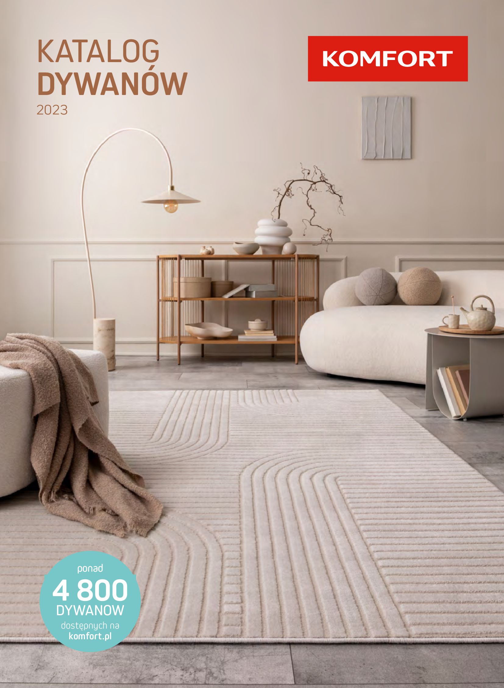 Komfort:  Gazetka Komfort - Katalog dywanów 2023 28.02.2023
