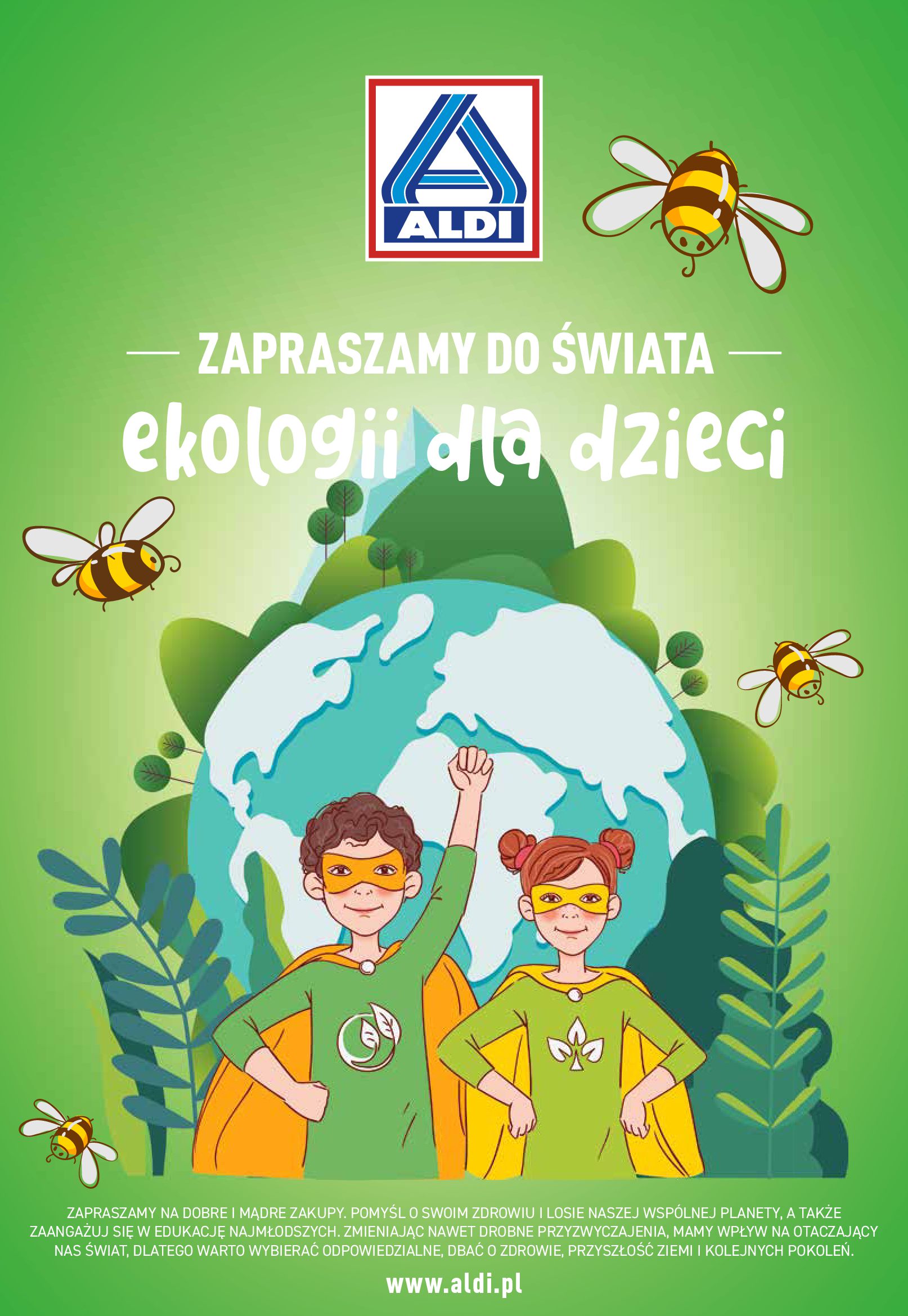 Aldi:  Gazetka Aldi - Ekologia dla dzieci 30.09.2021