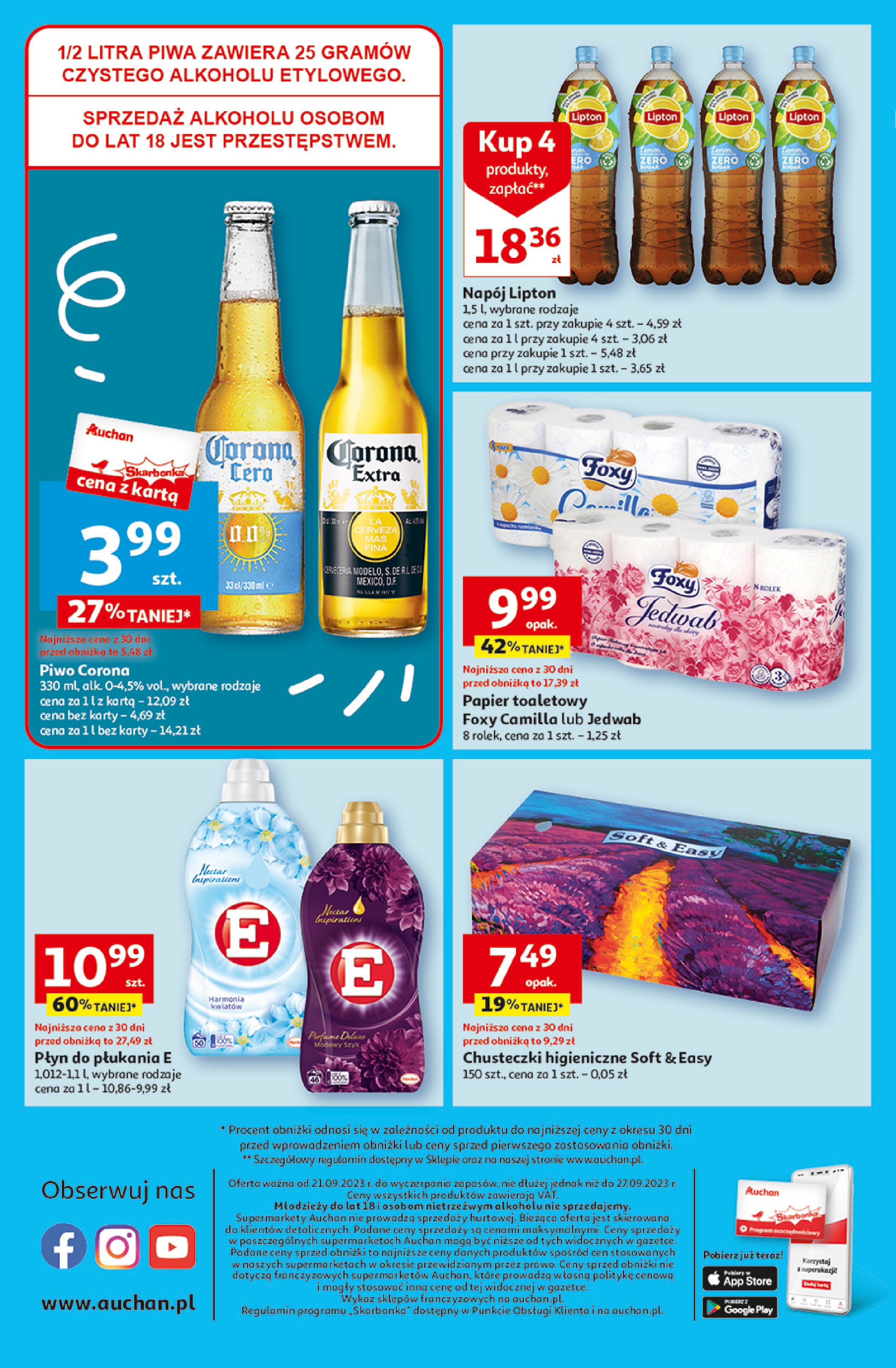 Gazetka Auchan: Gazetka Auchan - Supermarket 2023-09-21 page-8