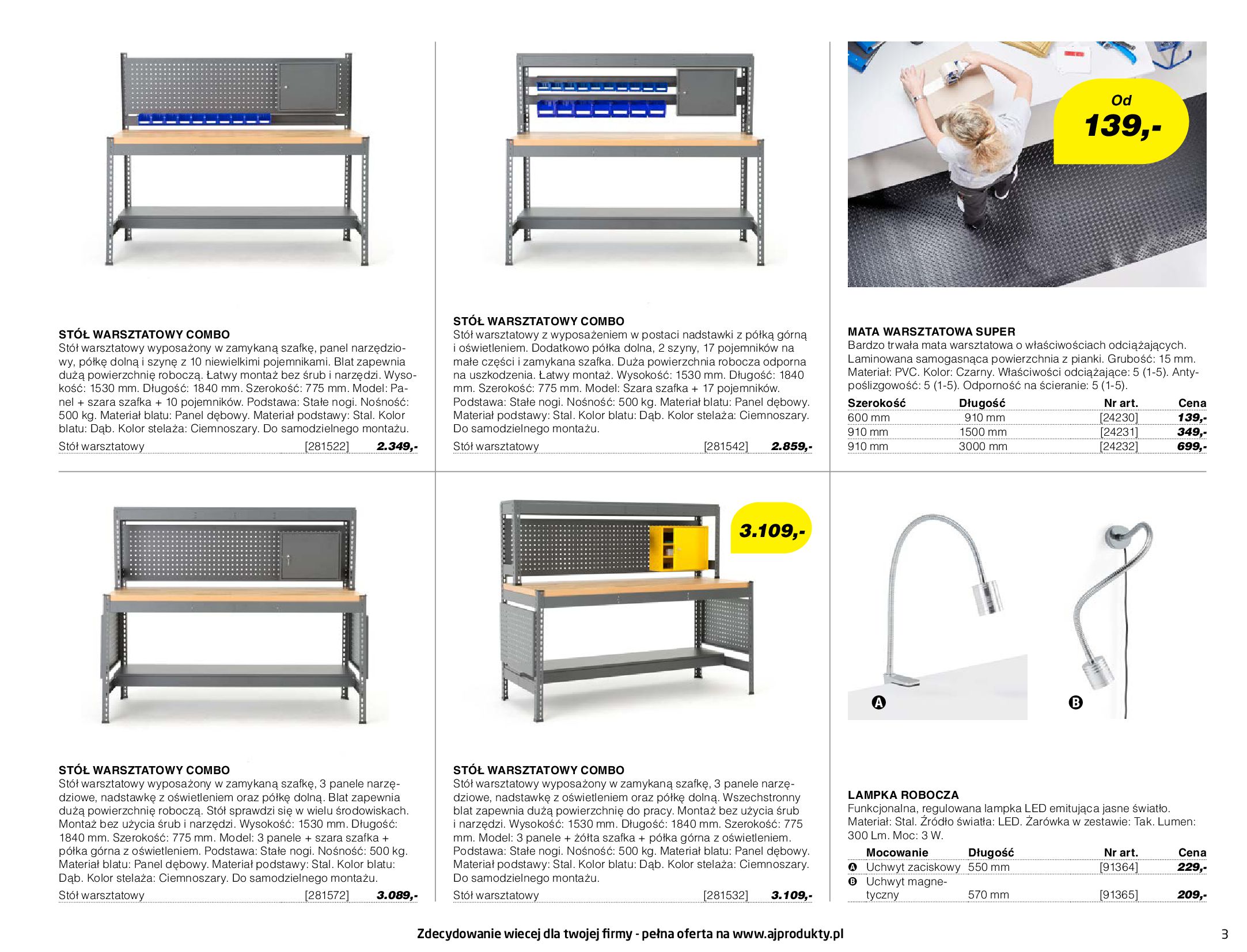 Gazetka AJ Produkty: Katalog AJ Produkty - przemysł, warsztat 2021-10-01 page-3