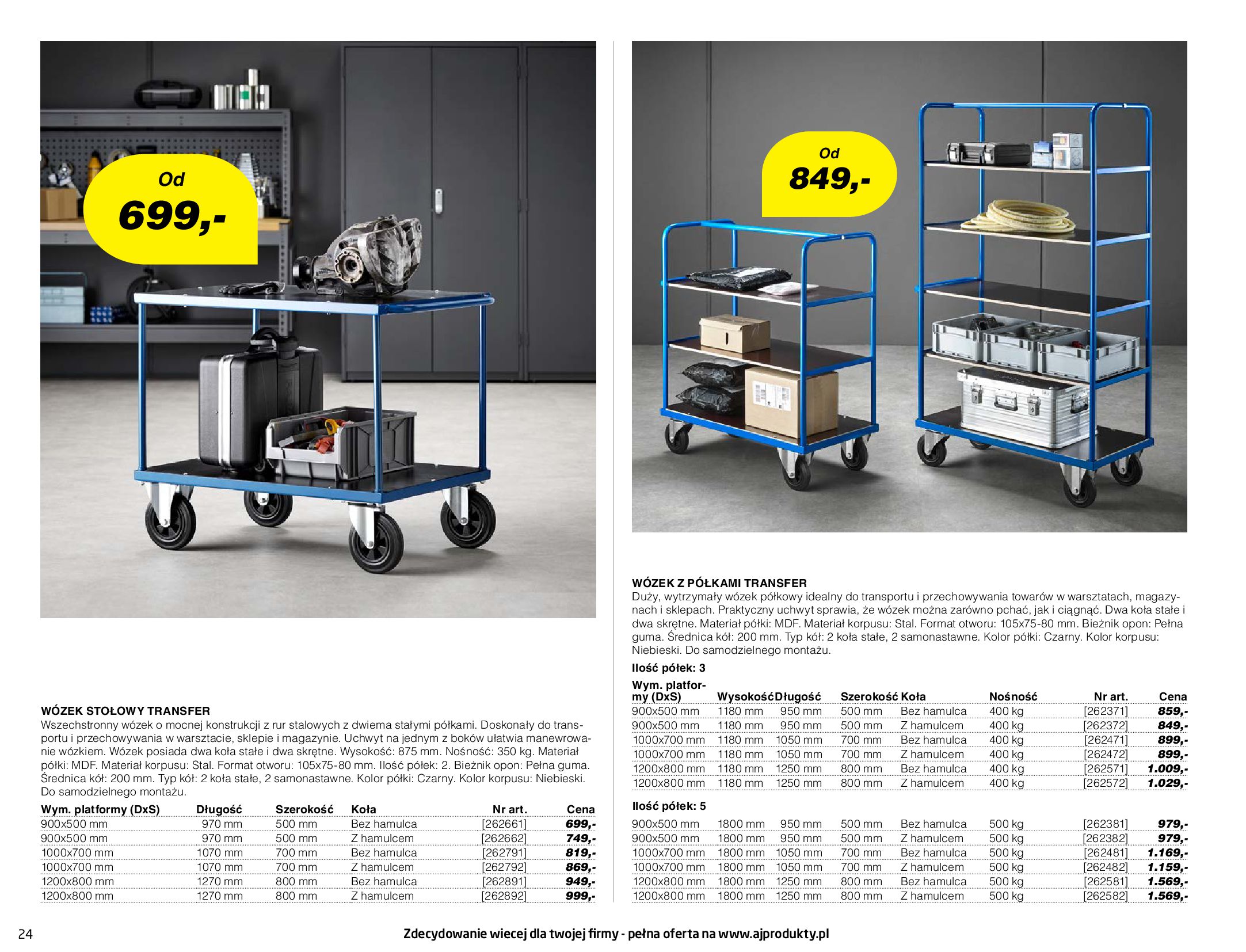 Gazetka AJ Produkty: Katalog AJ Produkty - przemysł, warsztat 2021-10-01 page-24